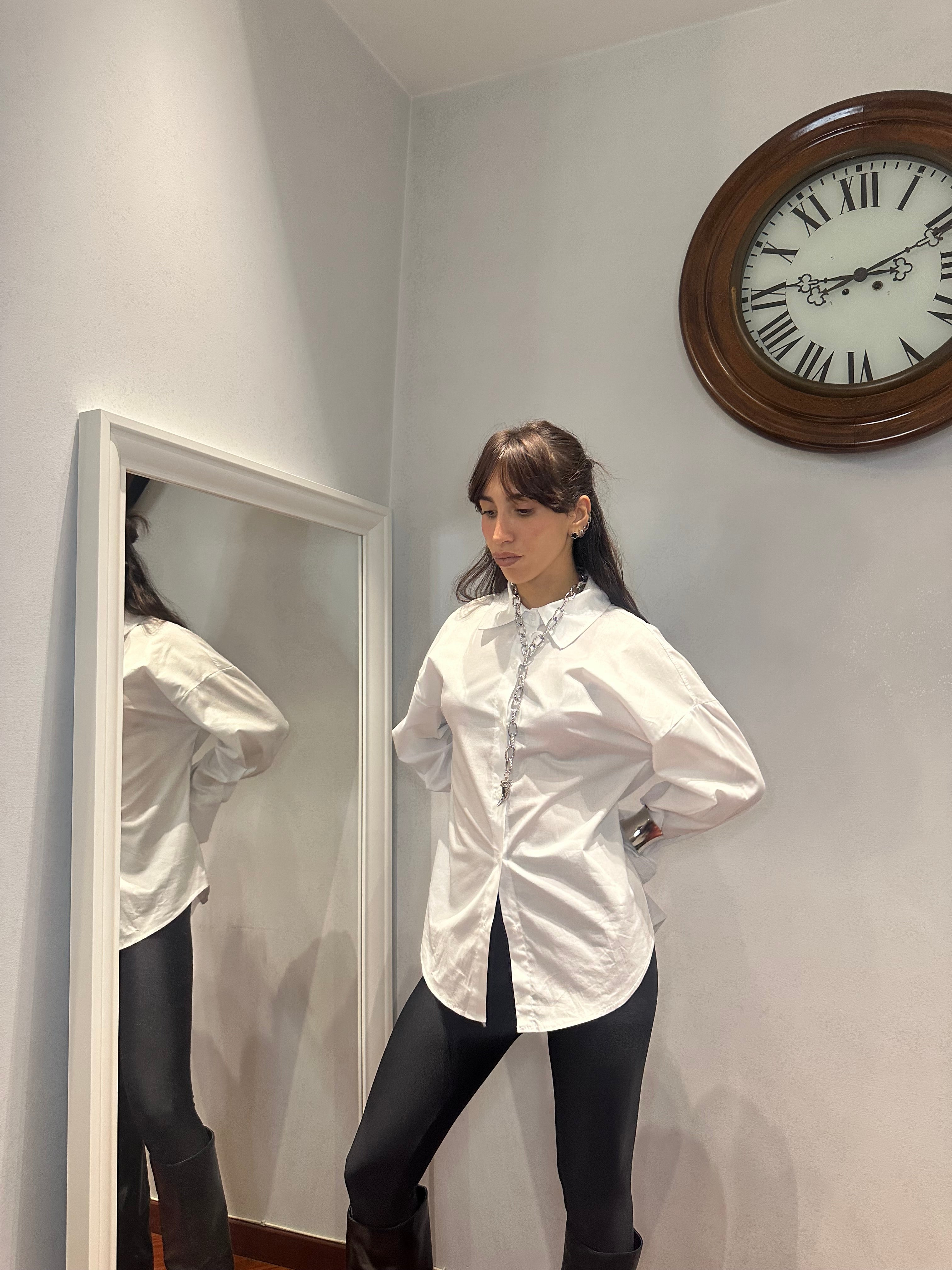 Camicia 2 WAYS Bianca