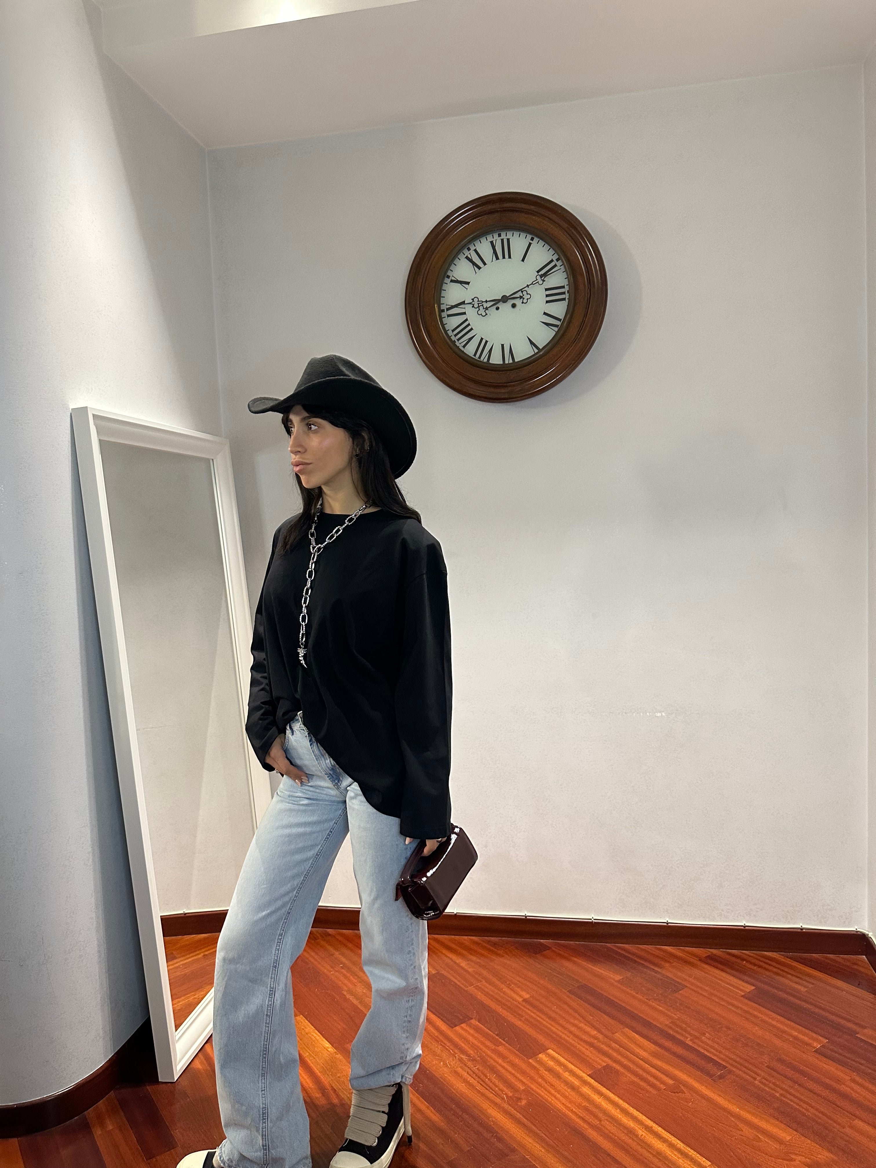 T-shirt Over Basic Spalline