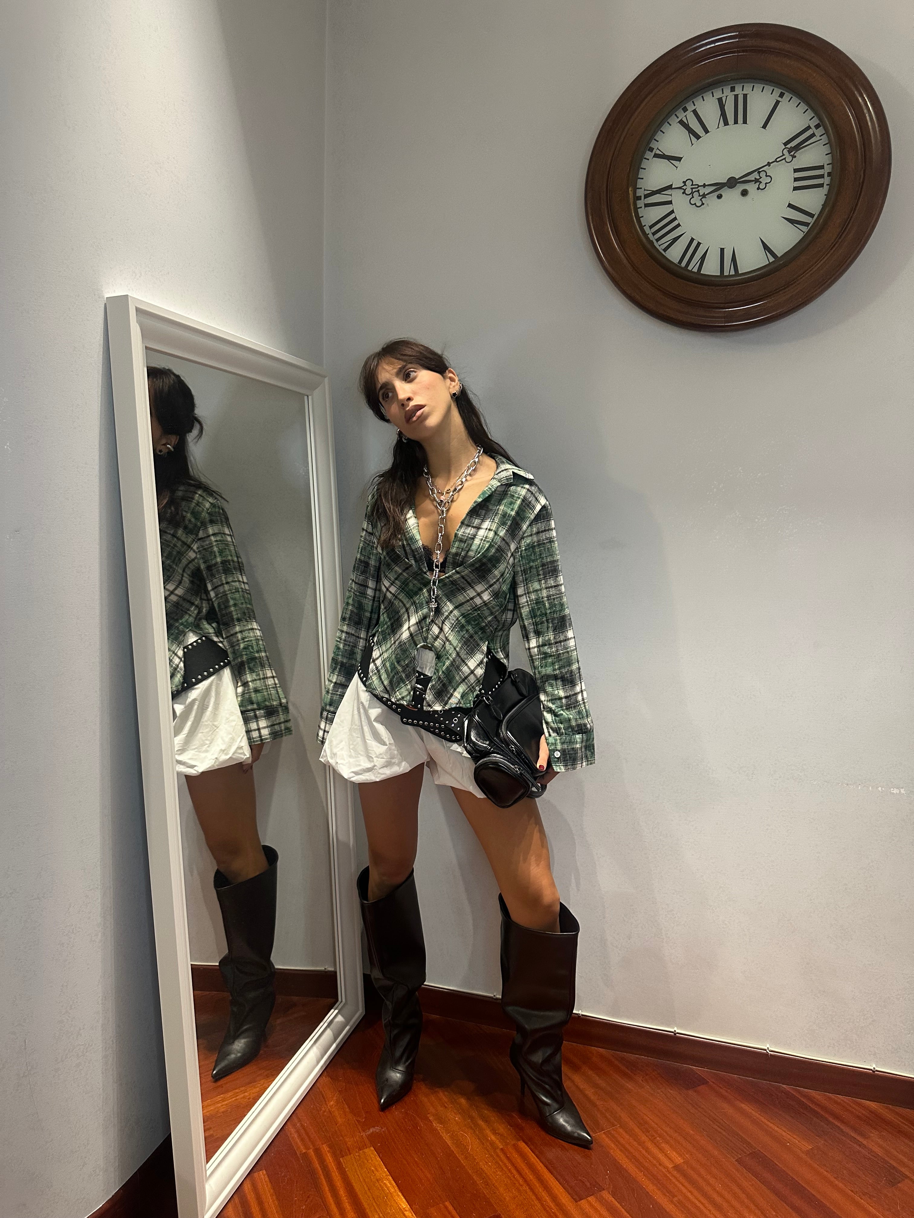 Camicia Corsetto Green