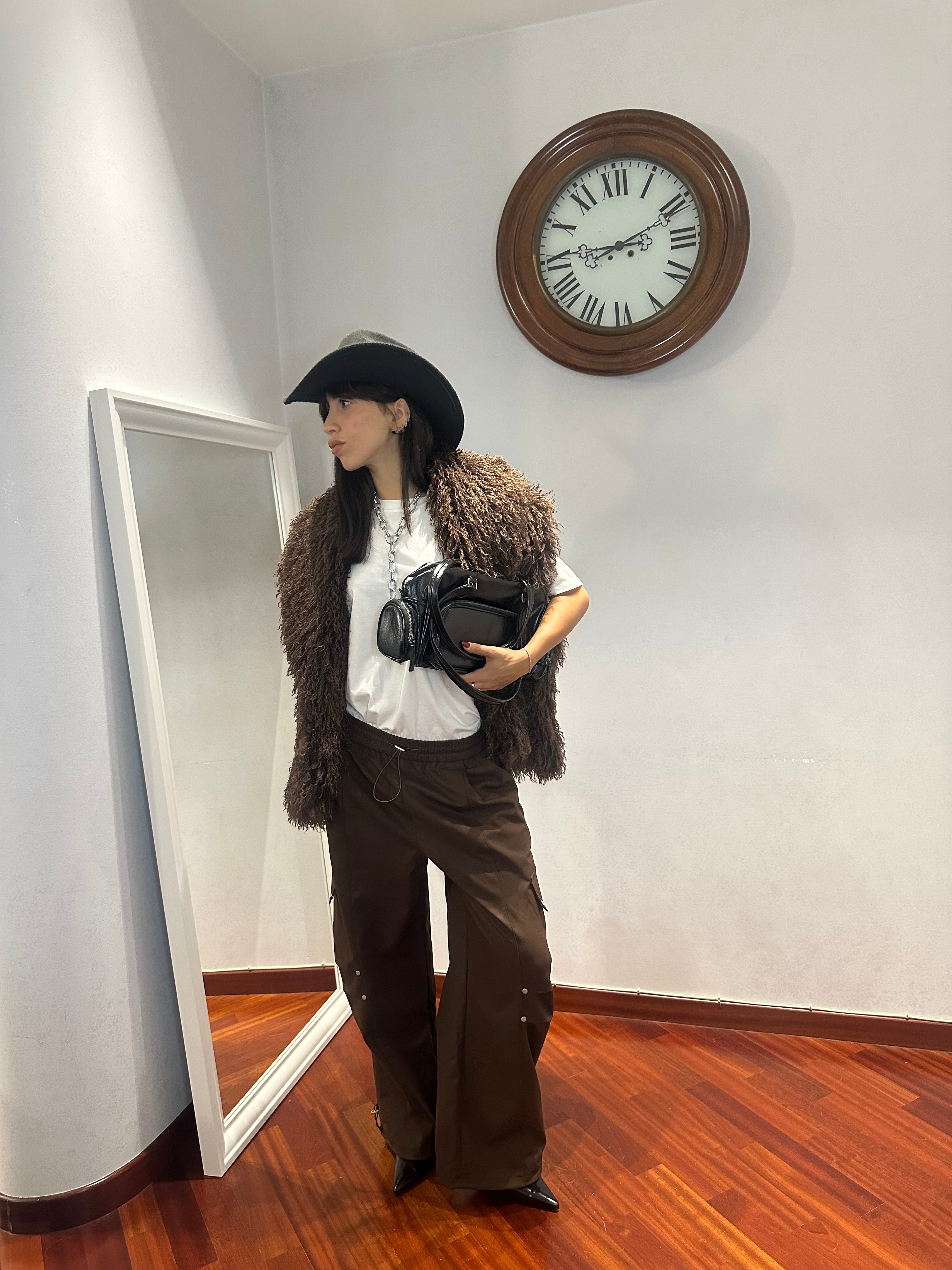 Pantaloni Rick Choco