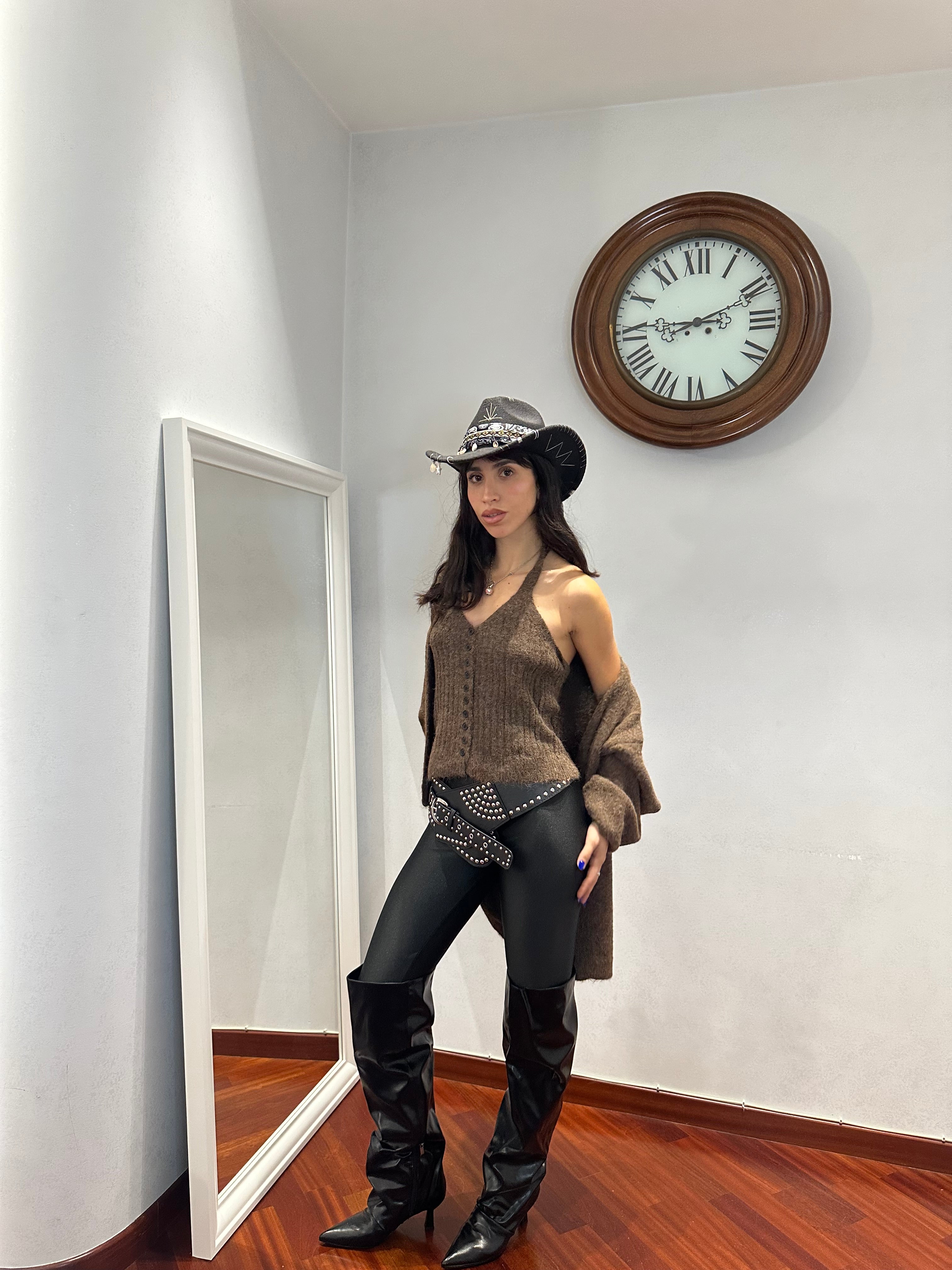 Coordinato Gilet+Cardigan