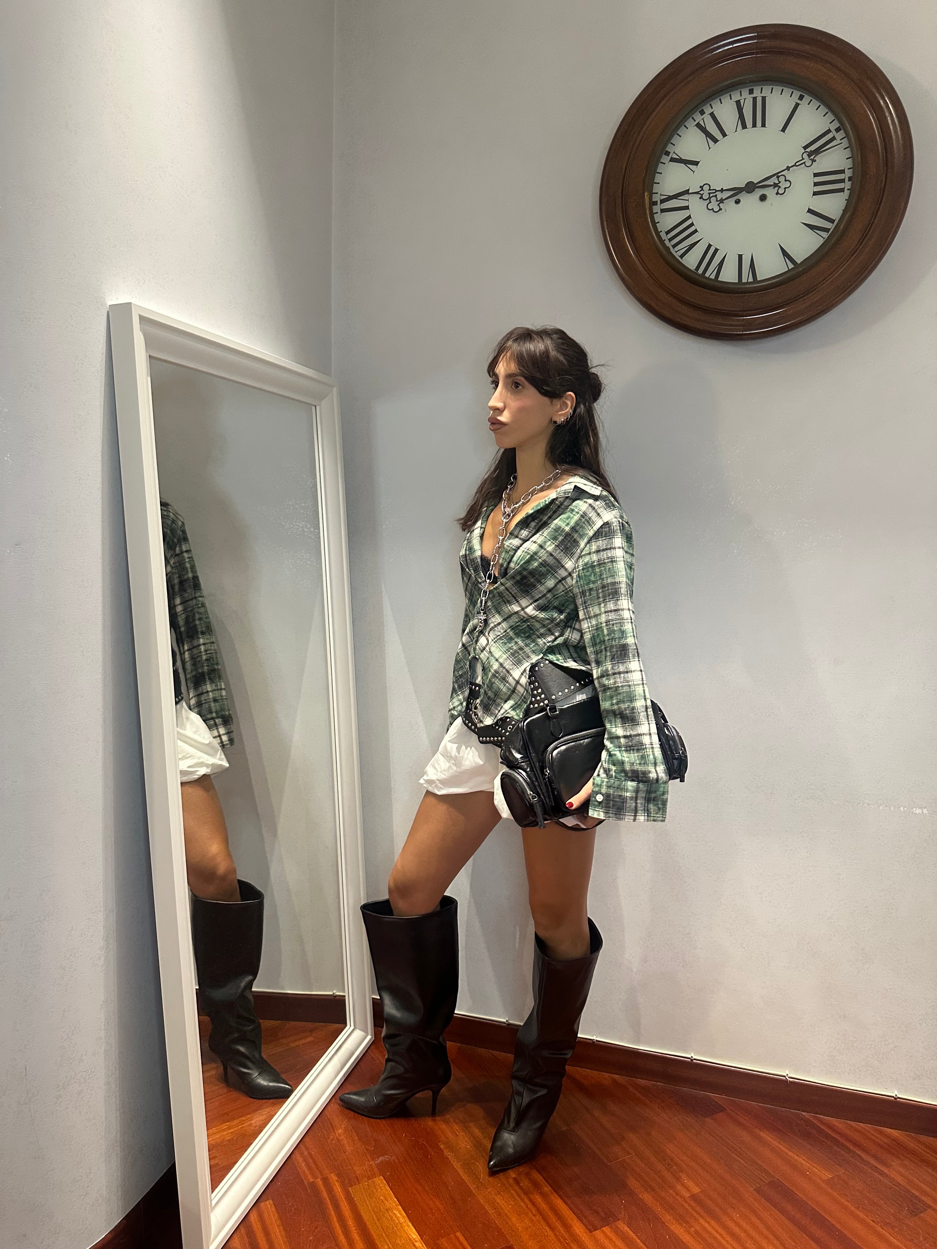 Camicia Corsetto Green