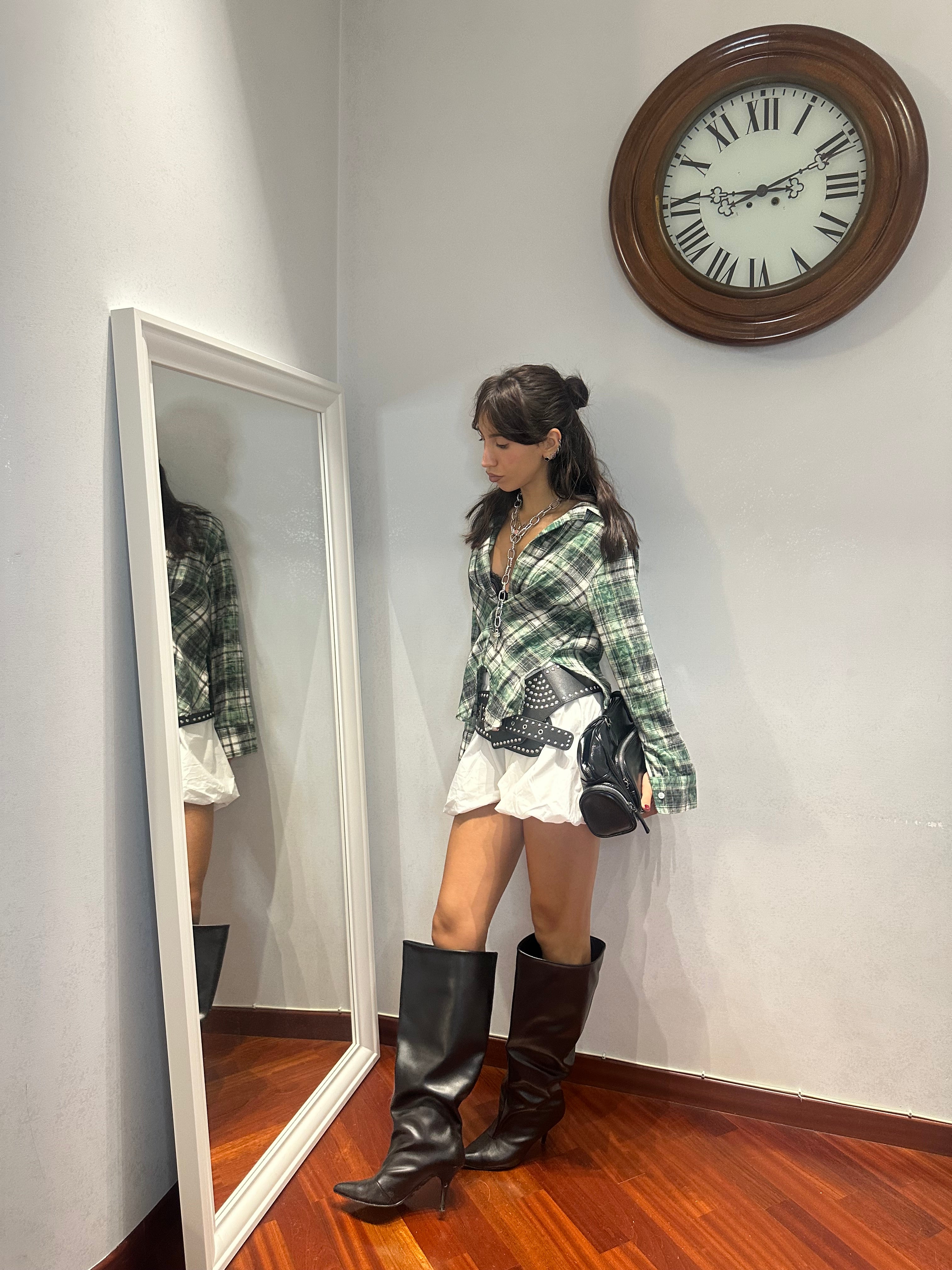 Camicia Corsetto Green