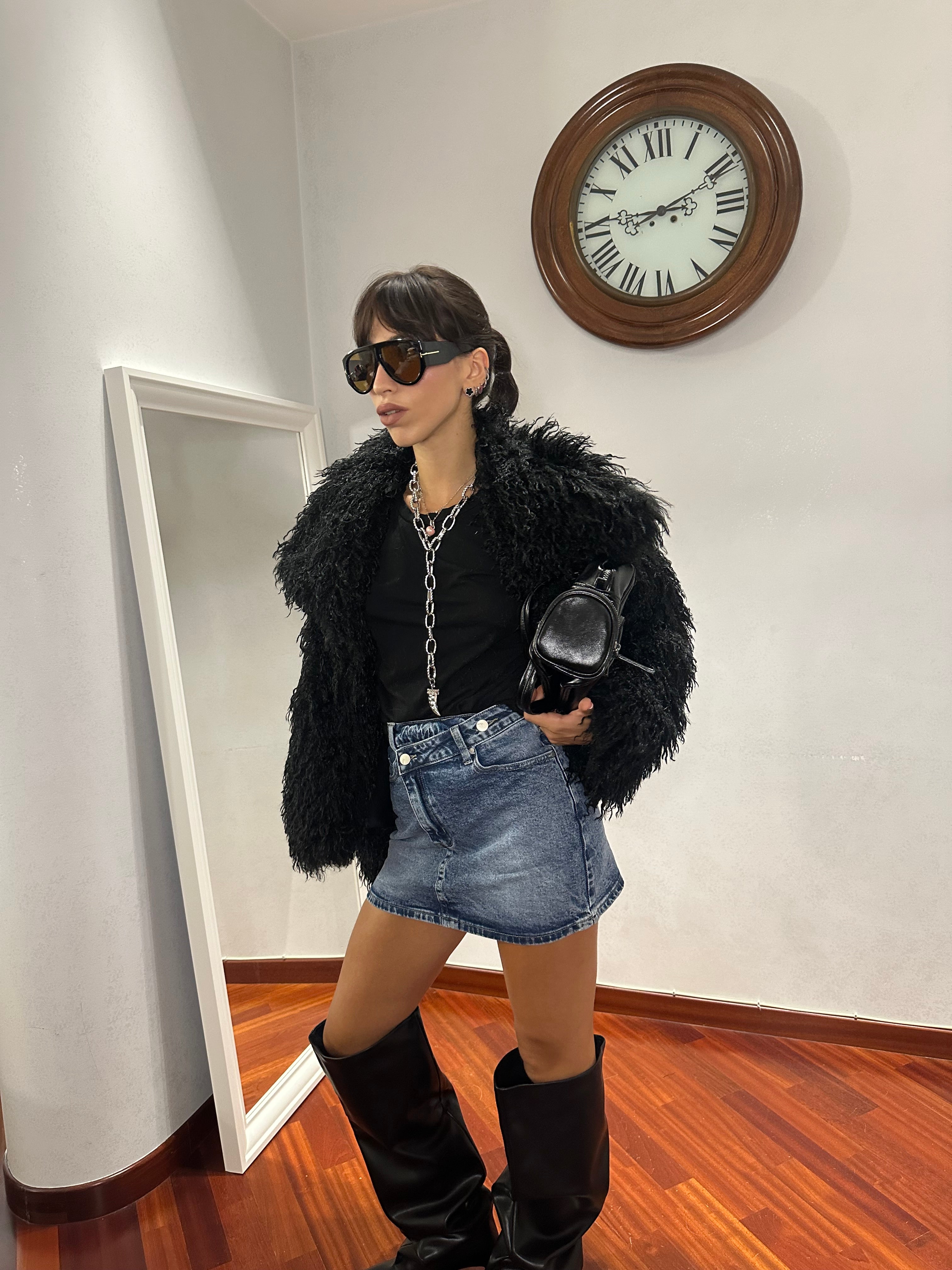 Minigonna doppiachiusura