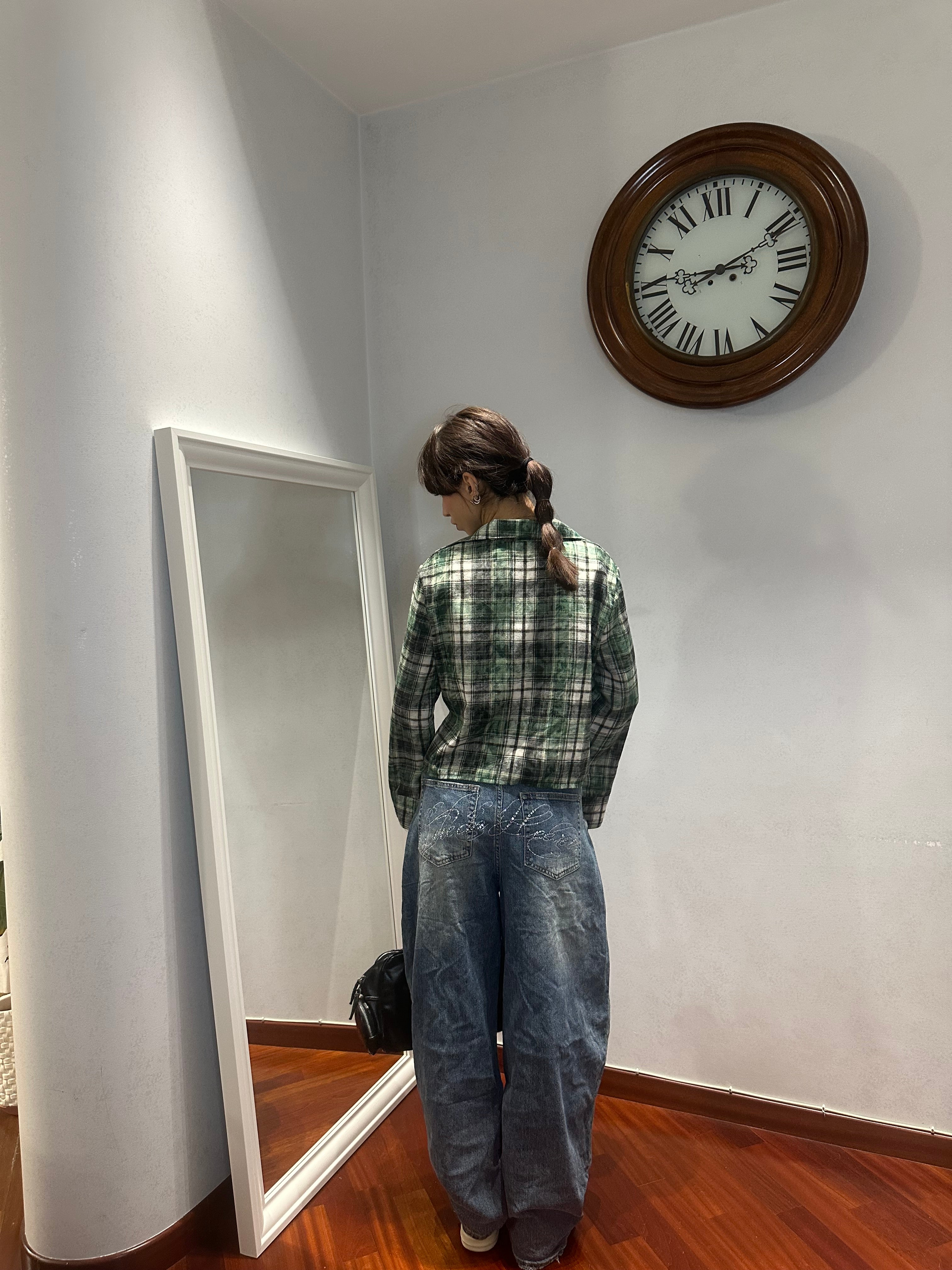 Camicia Corsetto Green