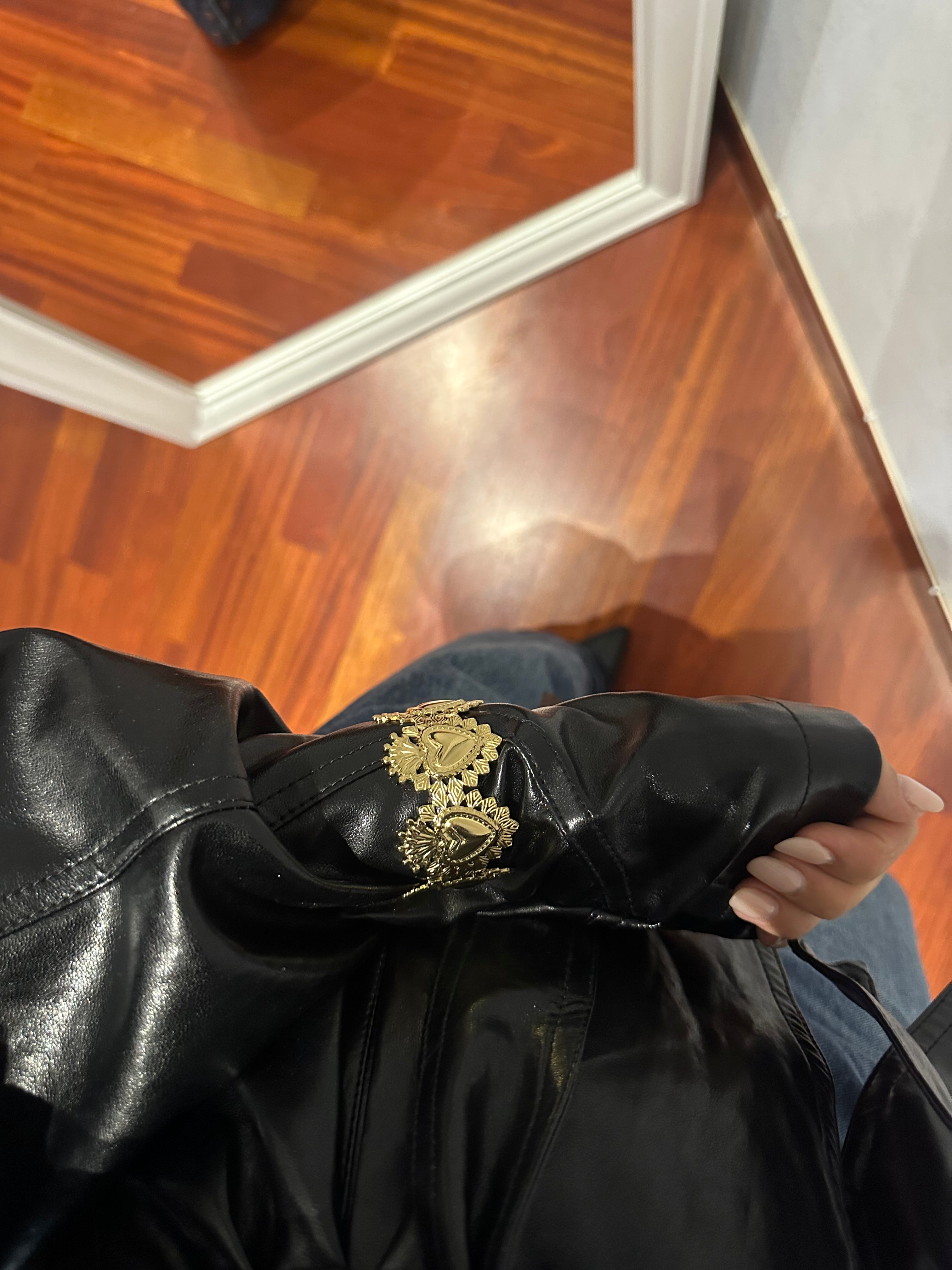 Bracciale rigido Cuore Sacro