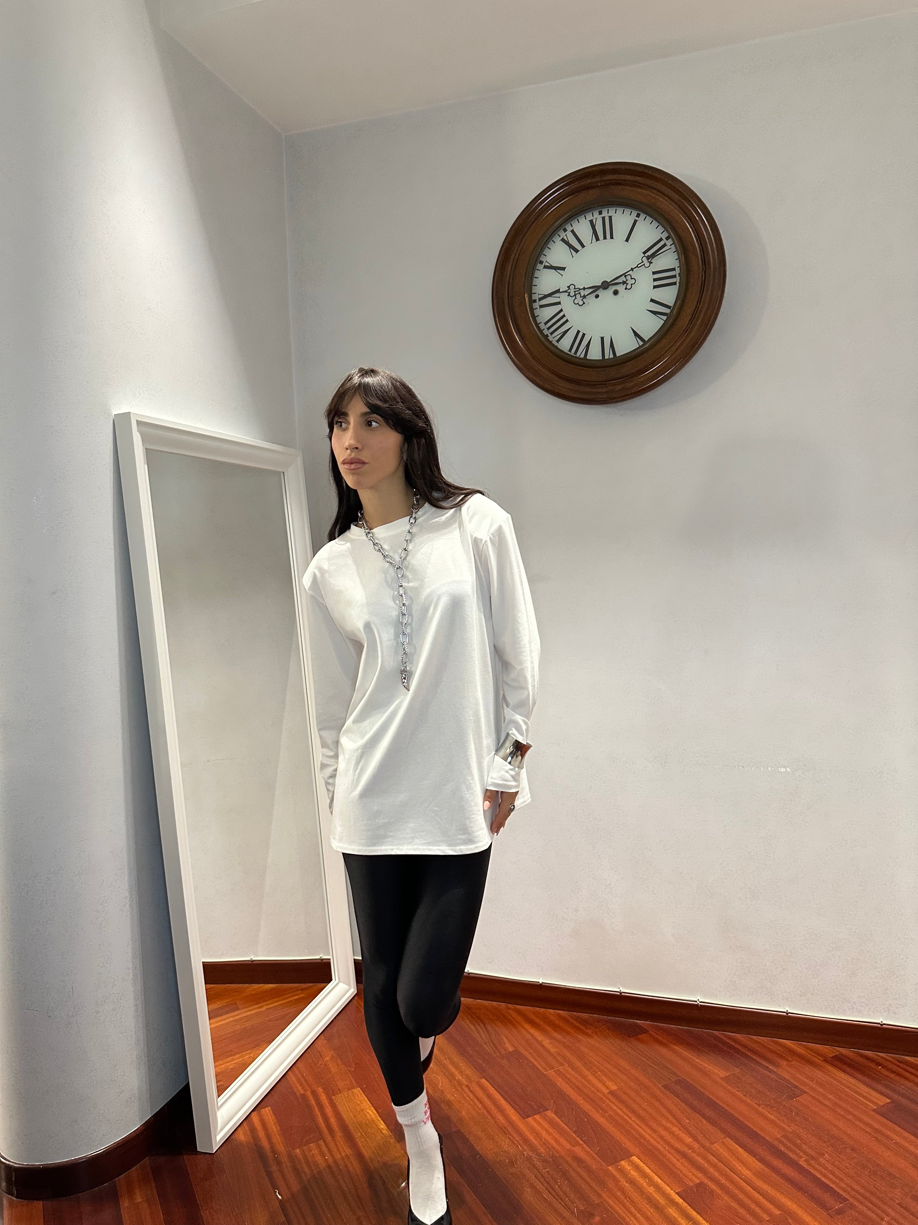 T-shirt Over Basic Spalline