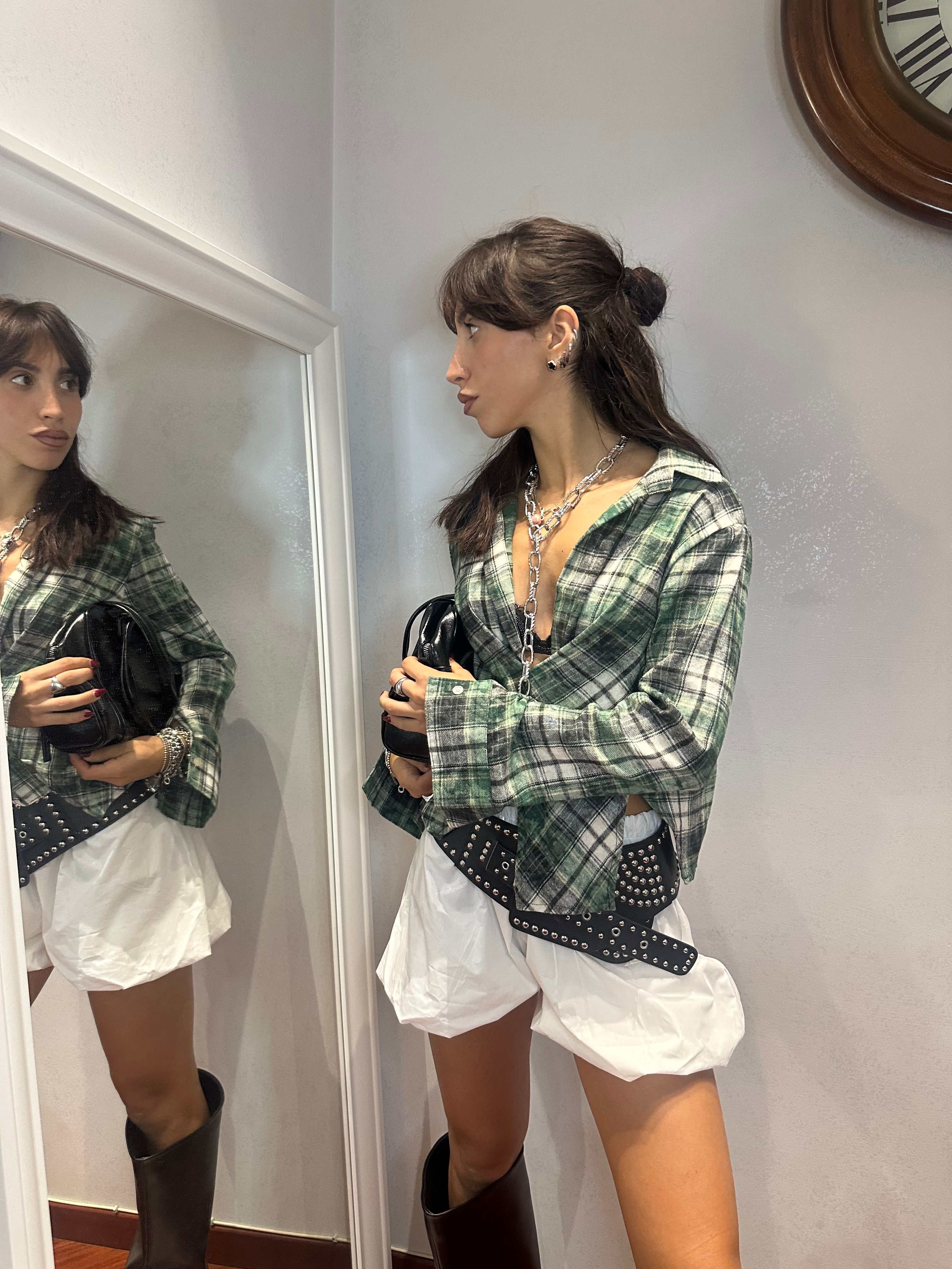 Camicia Corsetto Green