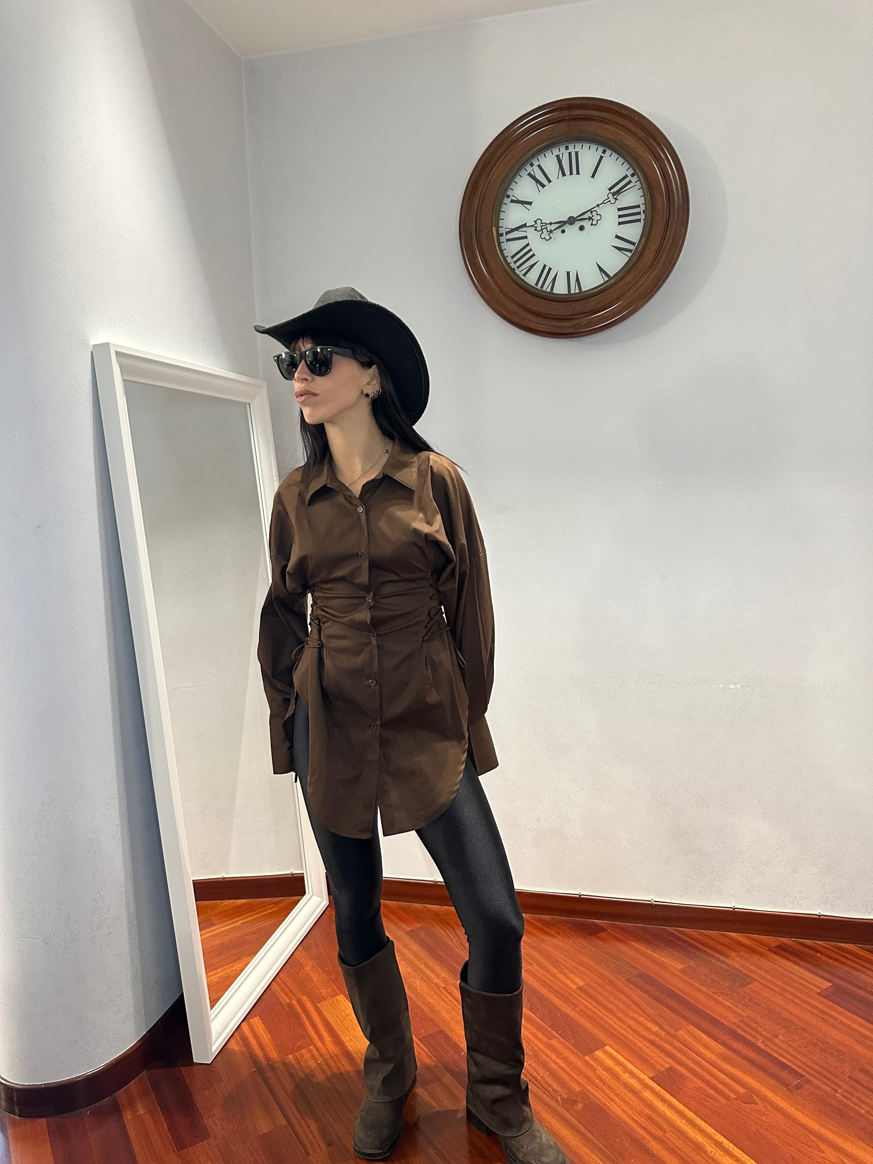 Camicia Intreccio Choco