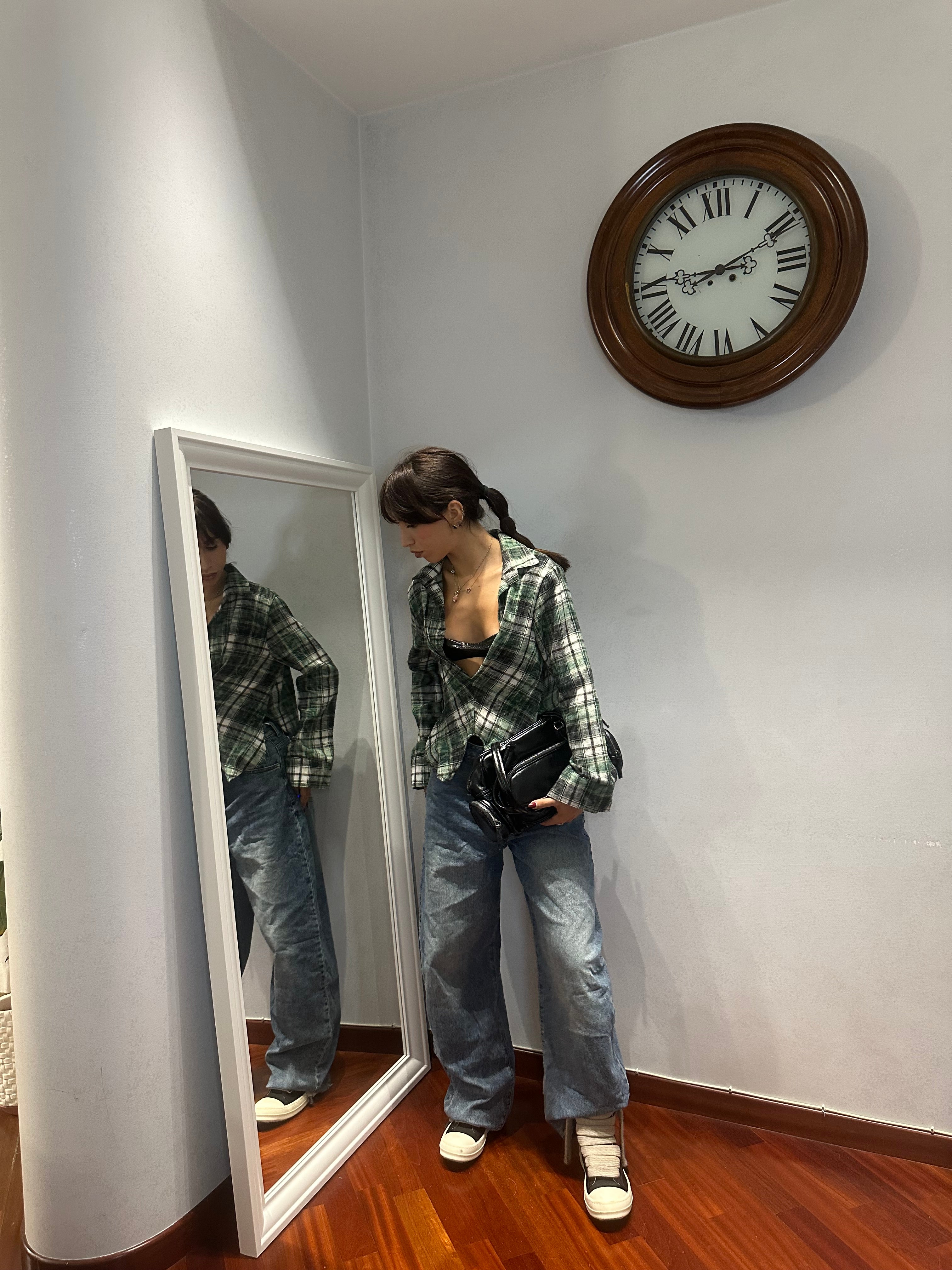 Camicia Corsetto Green