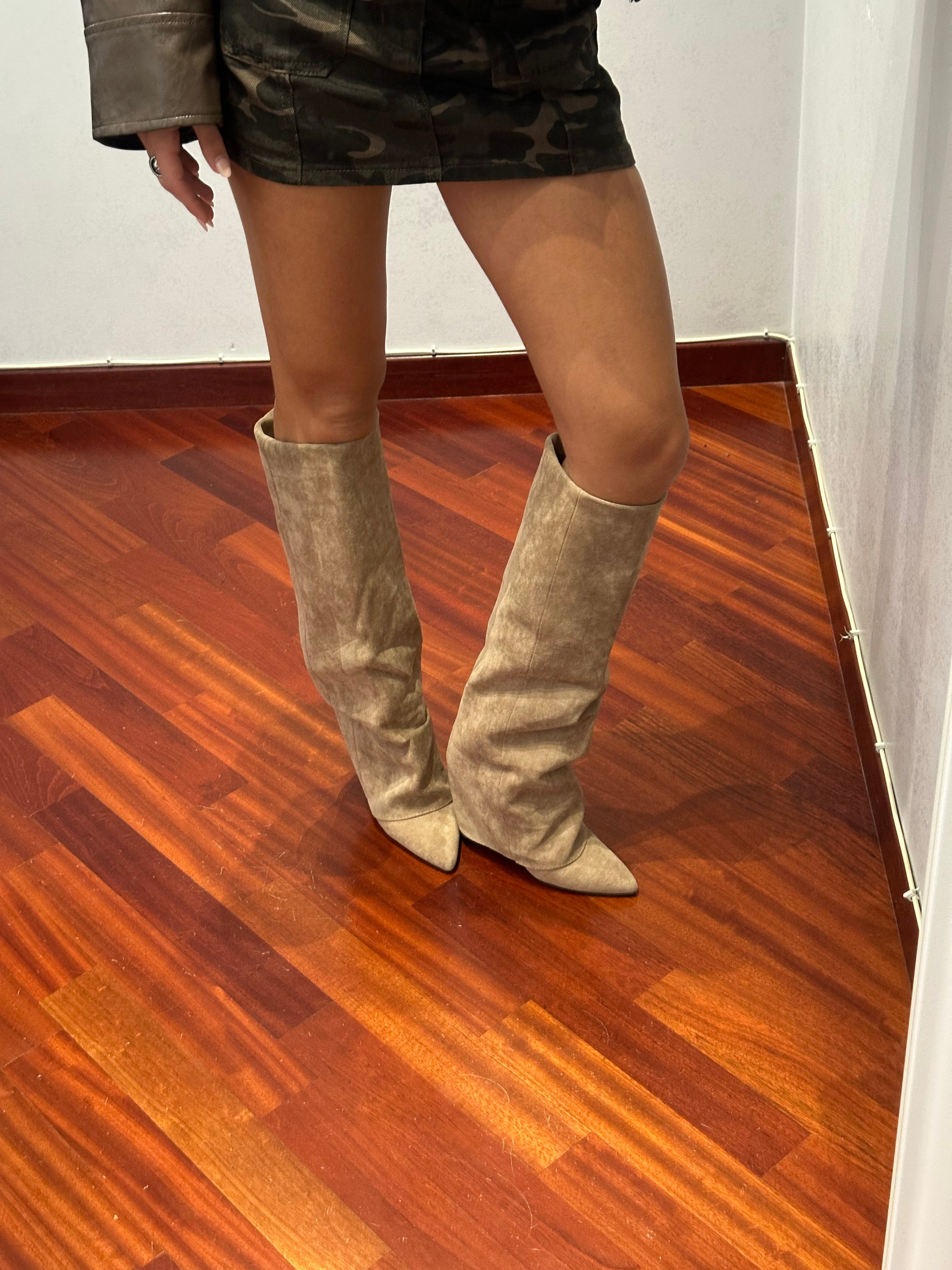 Boots BIG ATTICO taupe