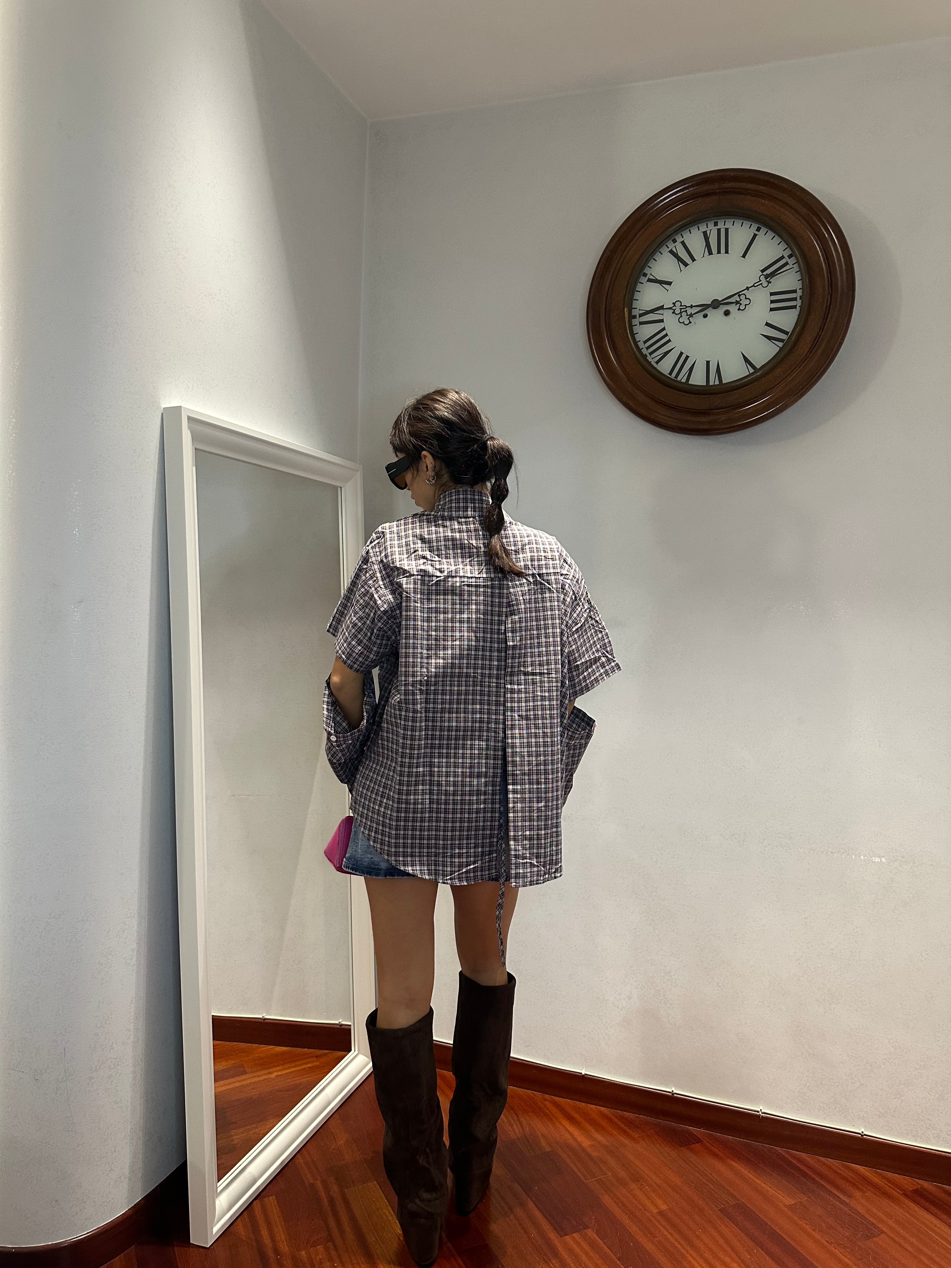 Camicia Puzzle Spalline