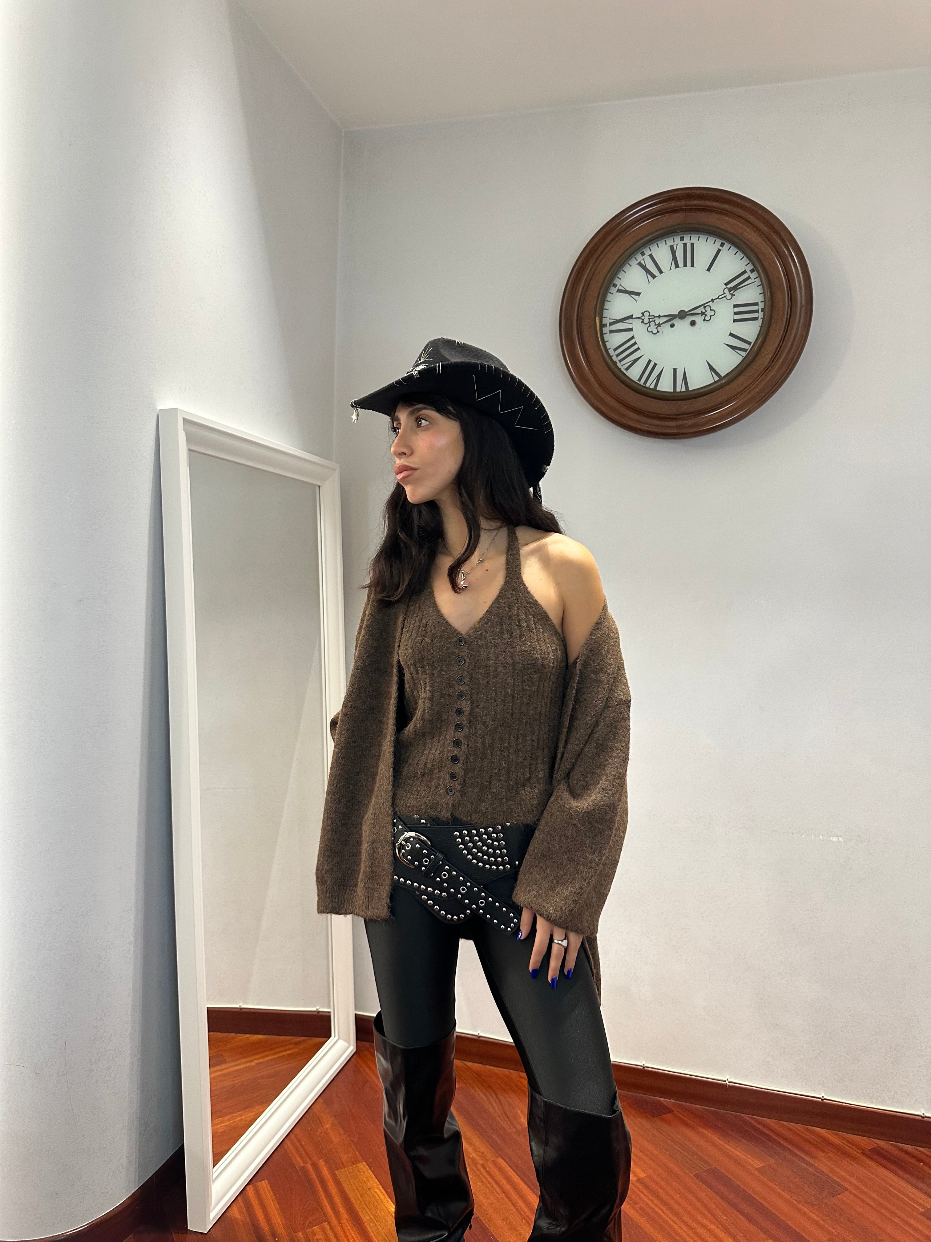 Coordinato Gilet+Cardigan