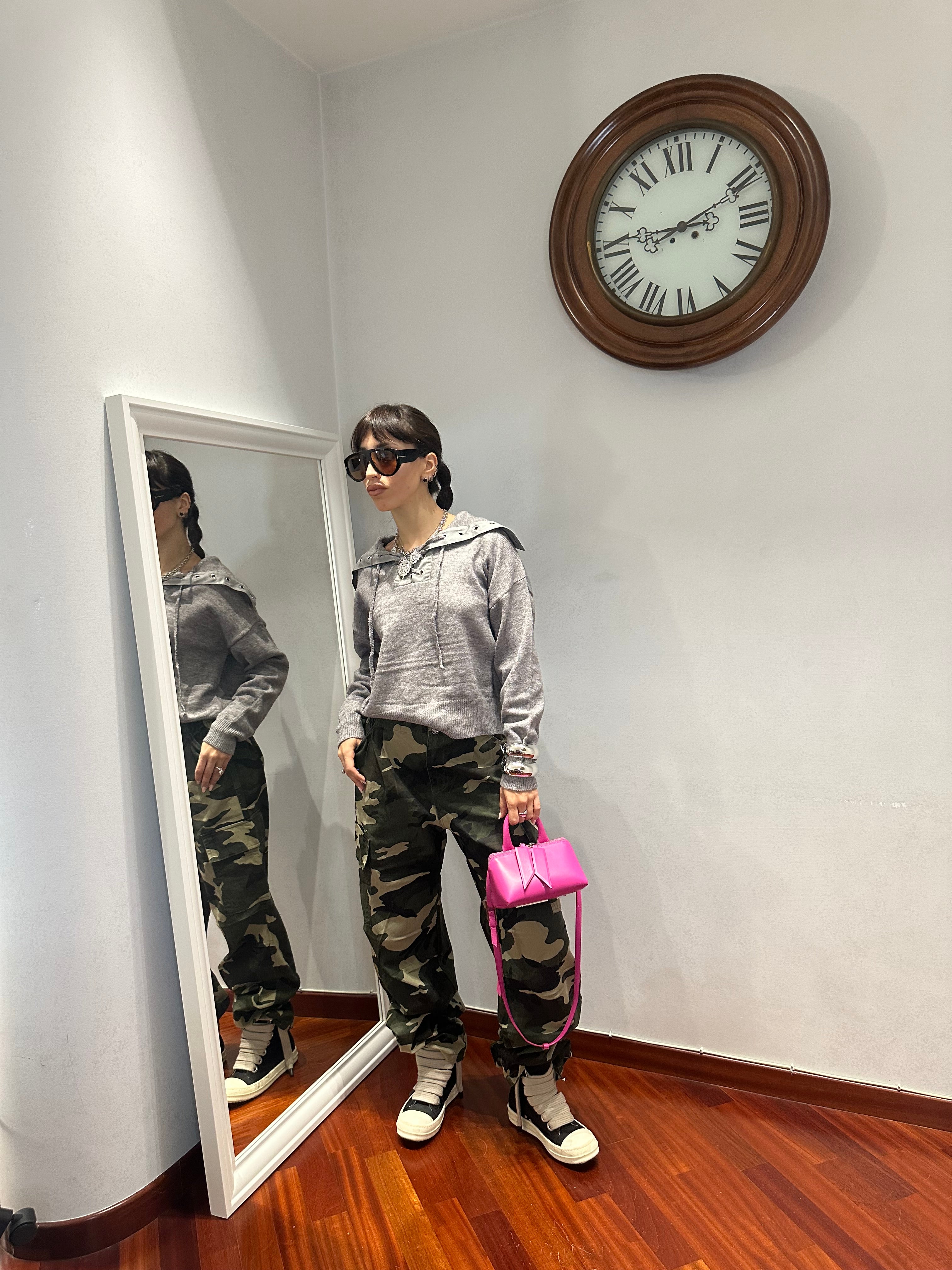 Panta Cargo Camuflage