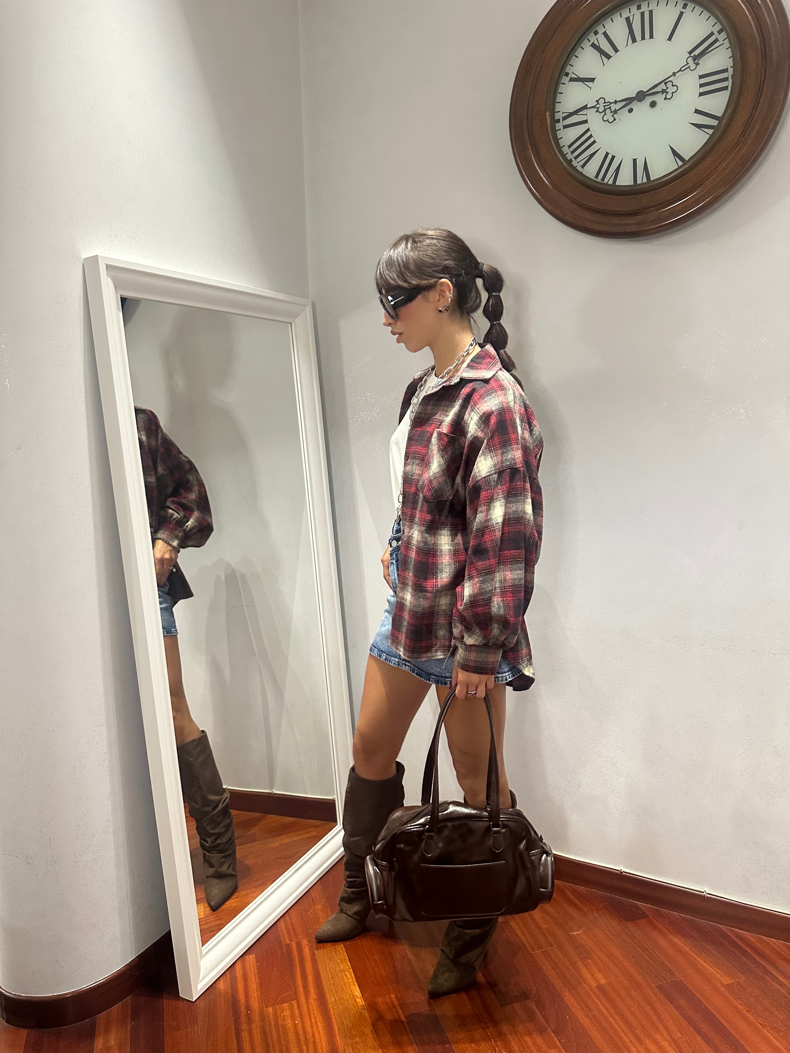 Camicia Quadri Tendenza