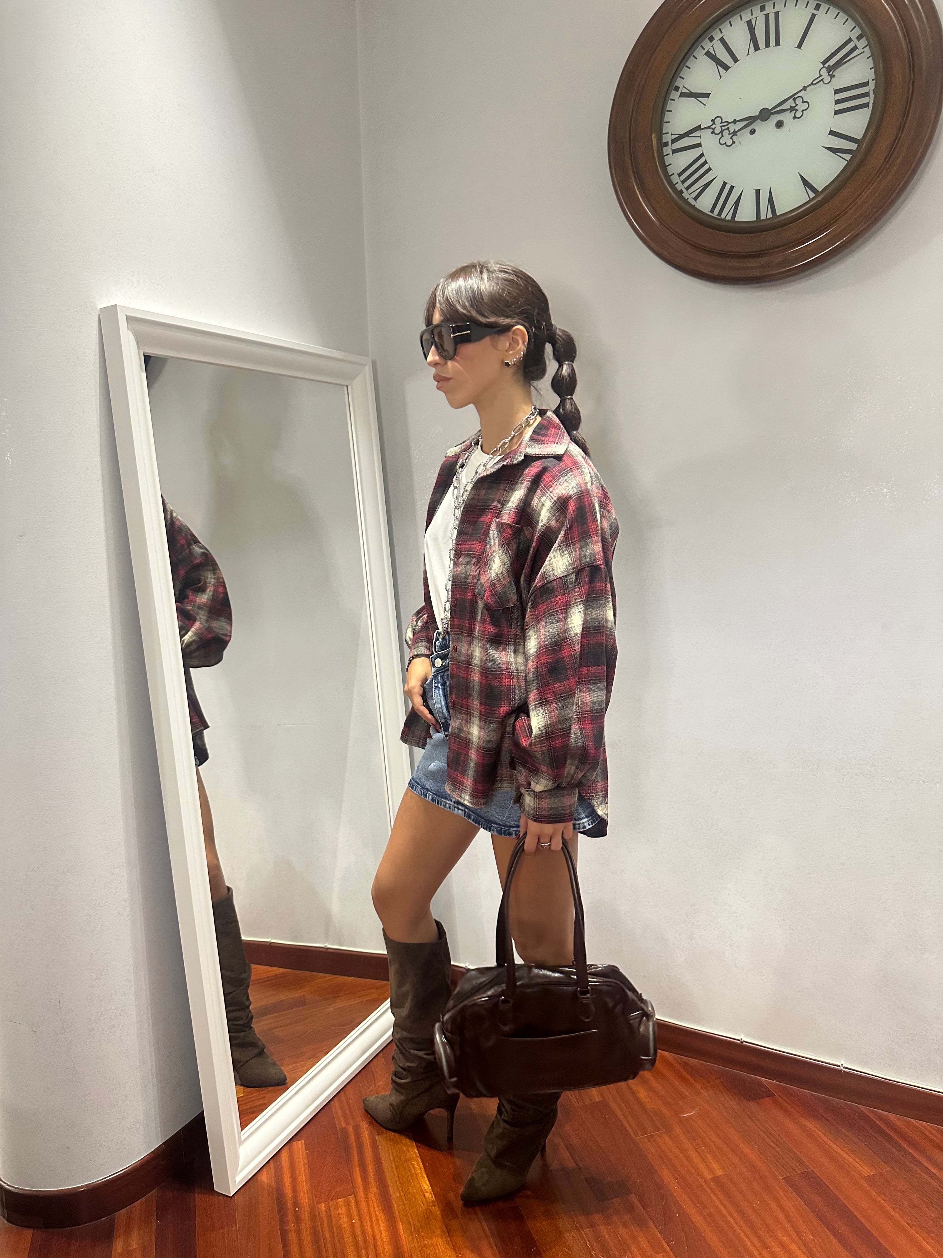 Camicia Quadri Tendenza