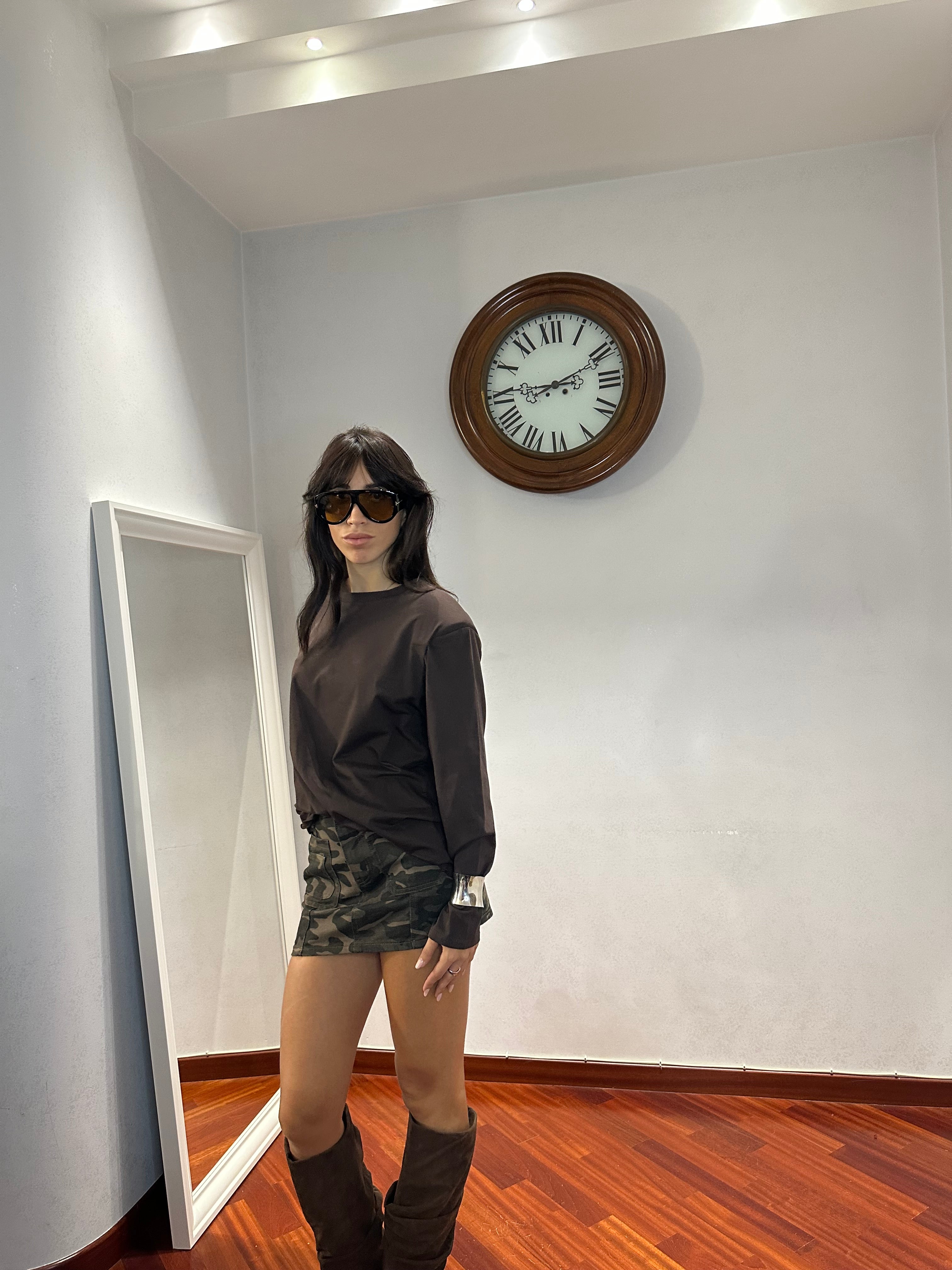 T-shirt Over Basic Spalline