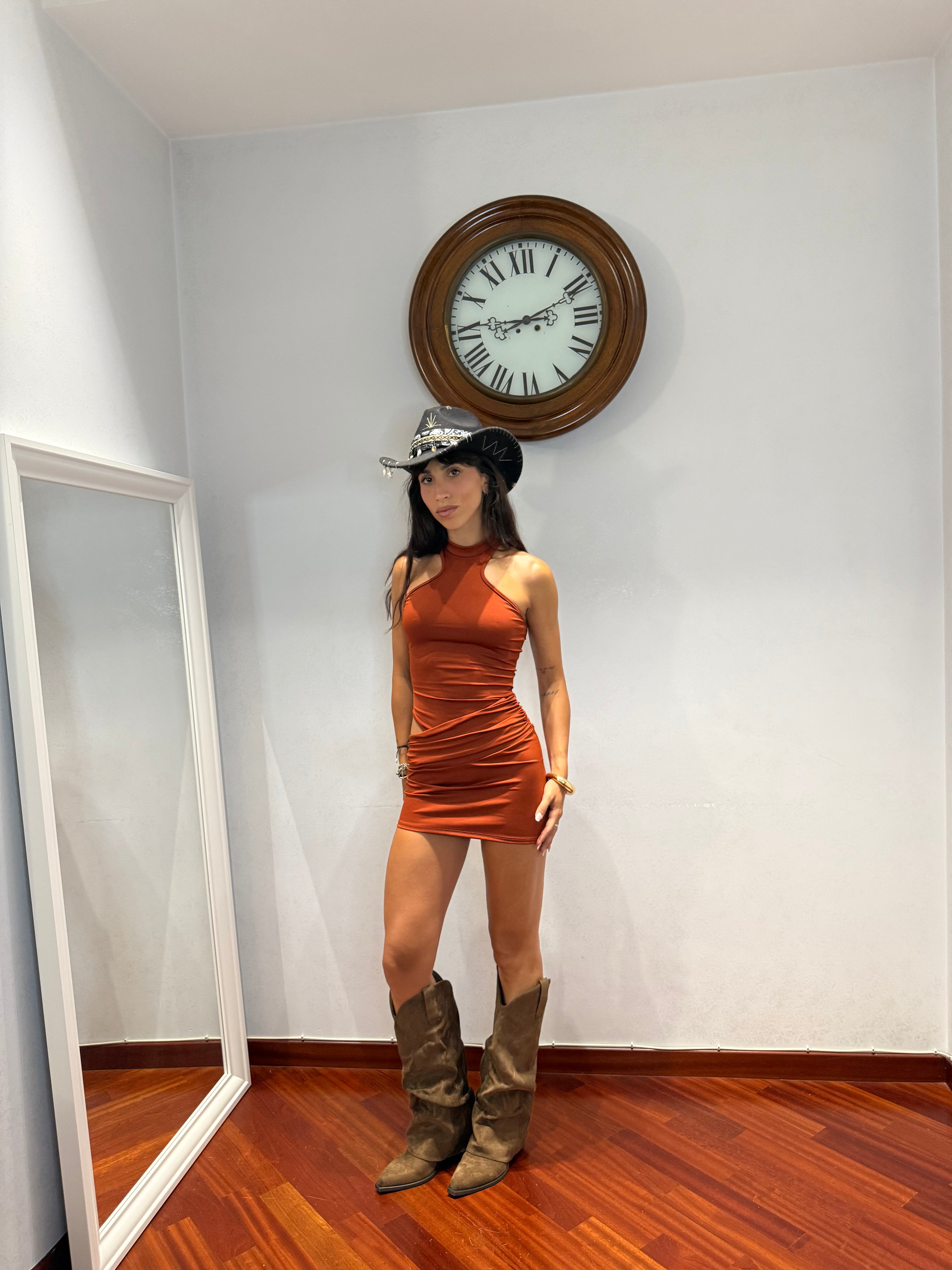 MiniDress Savana Ruggine