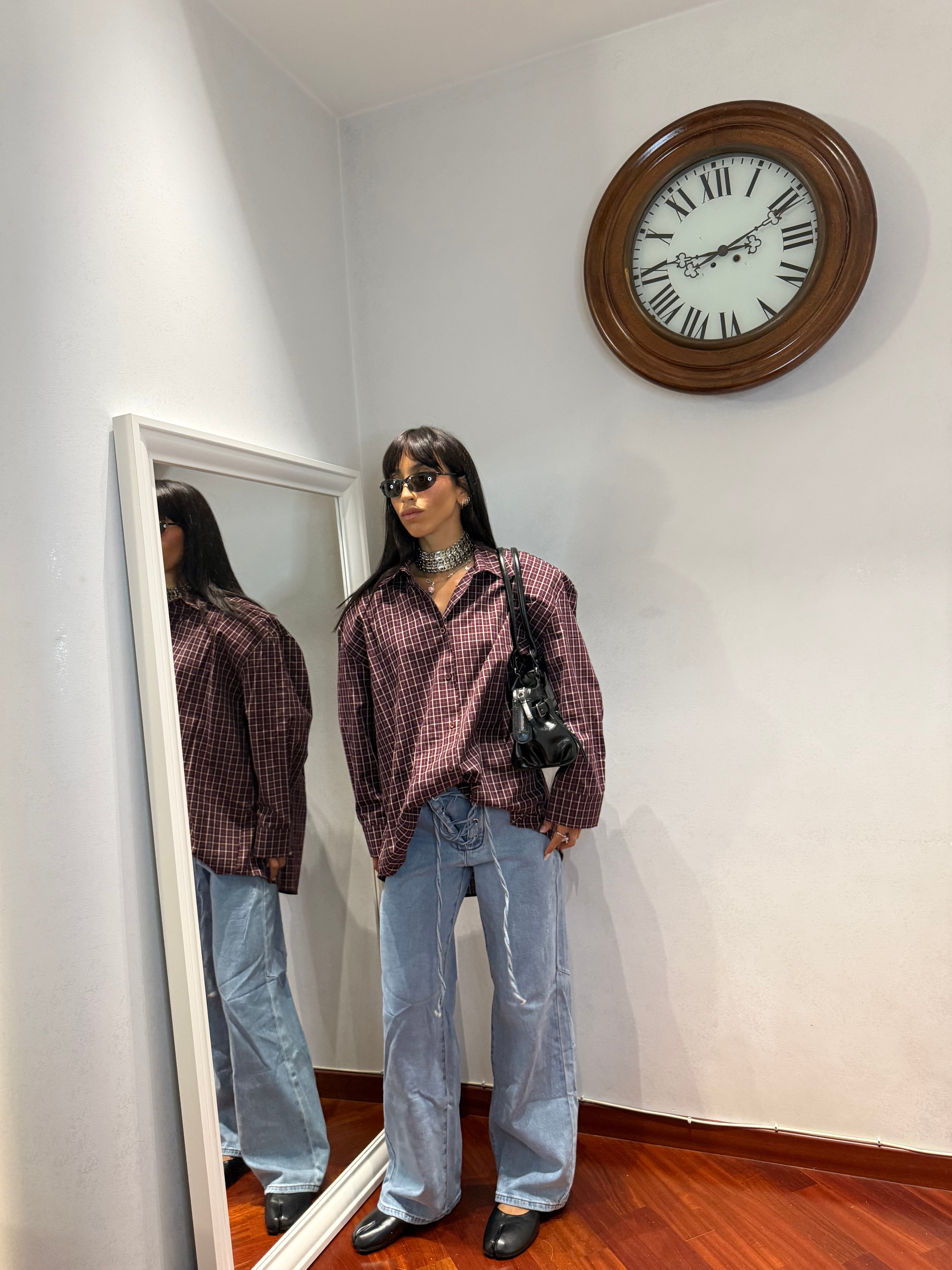 Camicia Mini Tartan by Just West