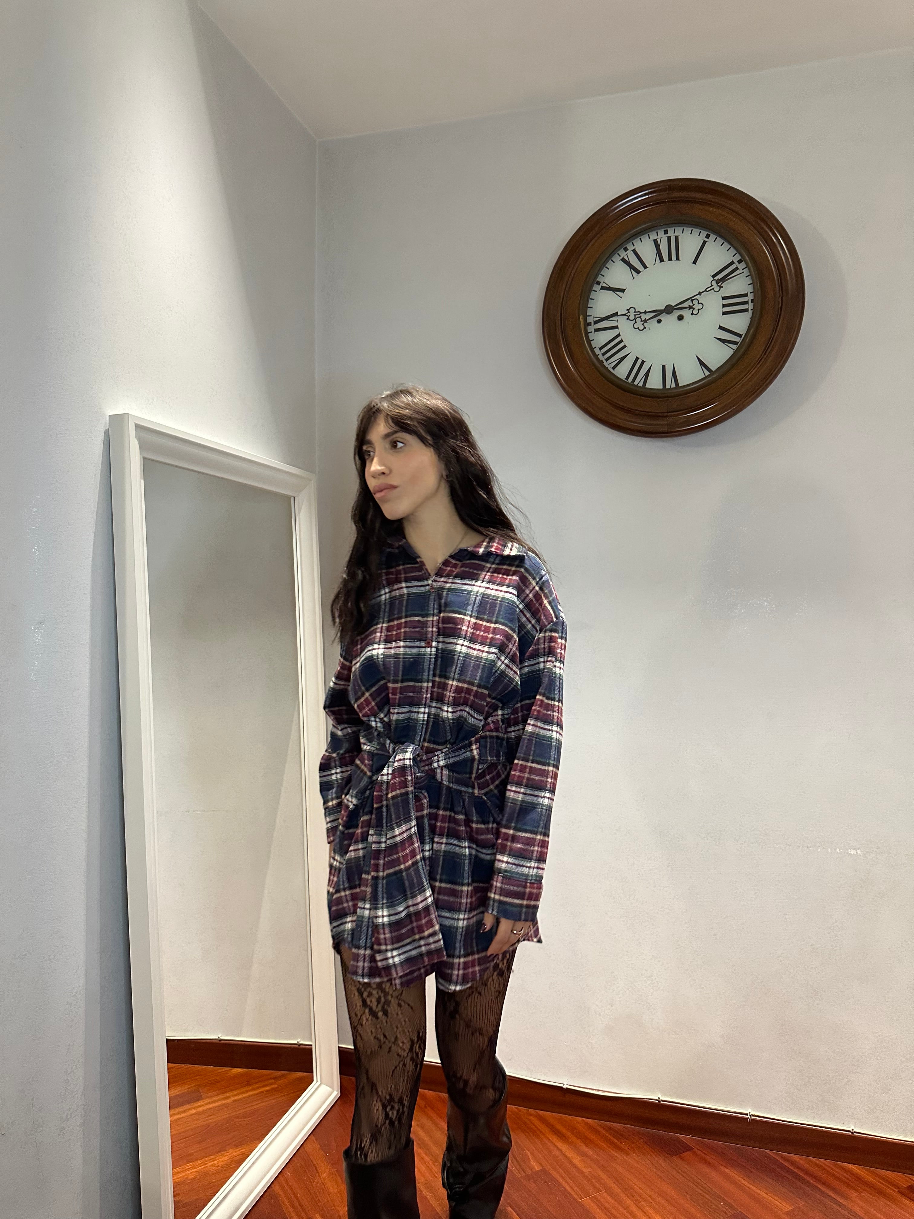 Dress Camicia Flanella