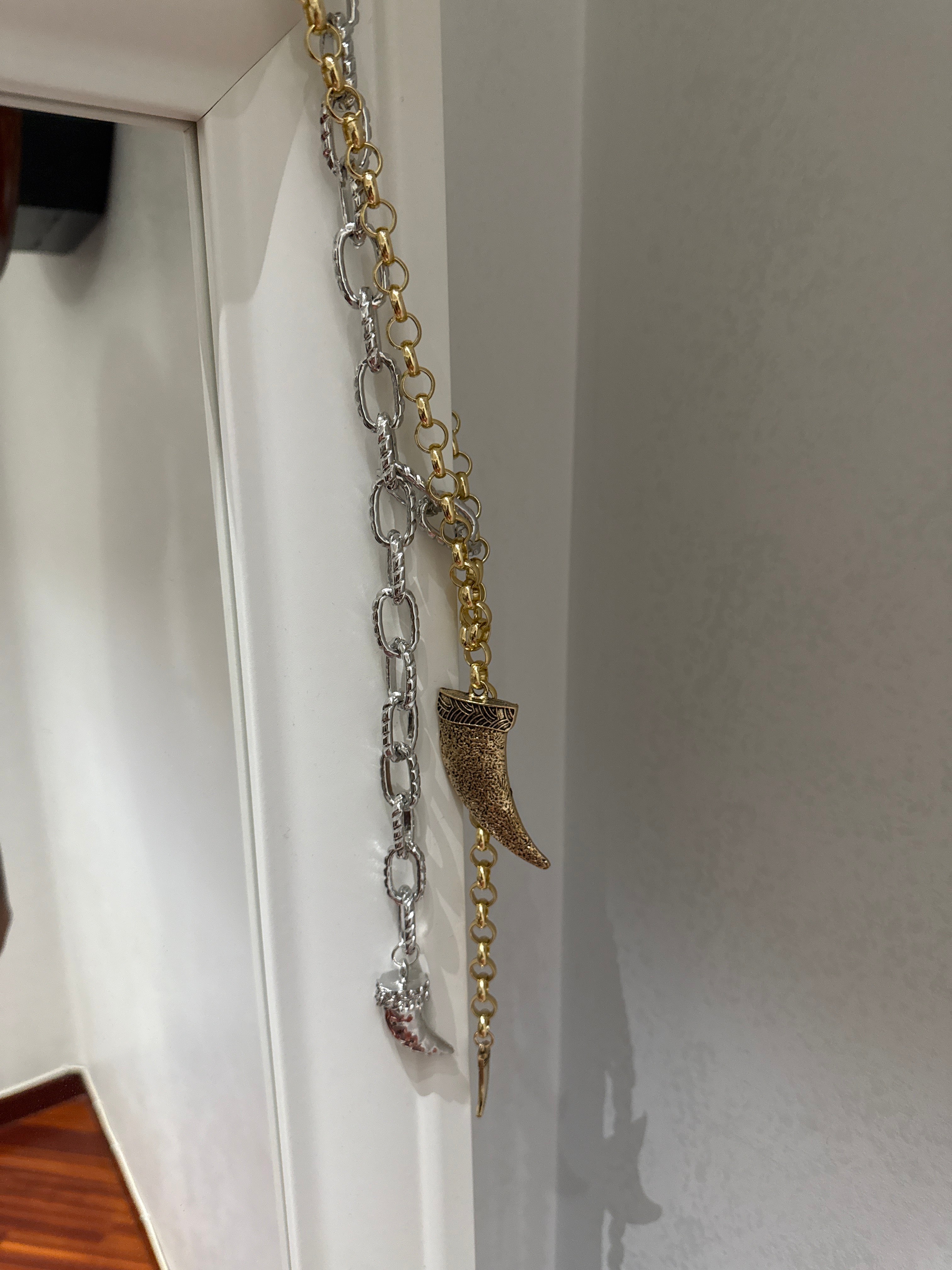 Collana Corno Tribale