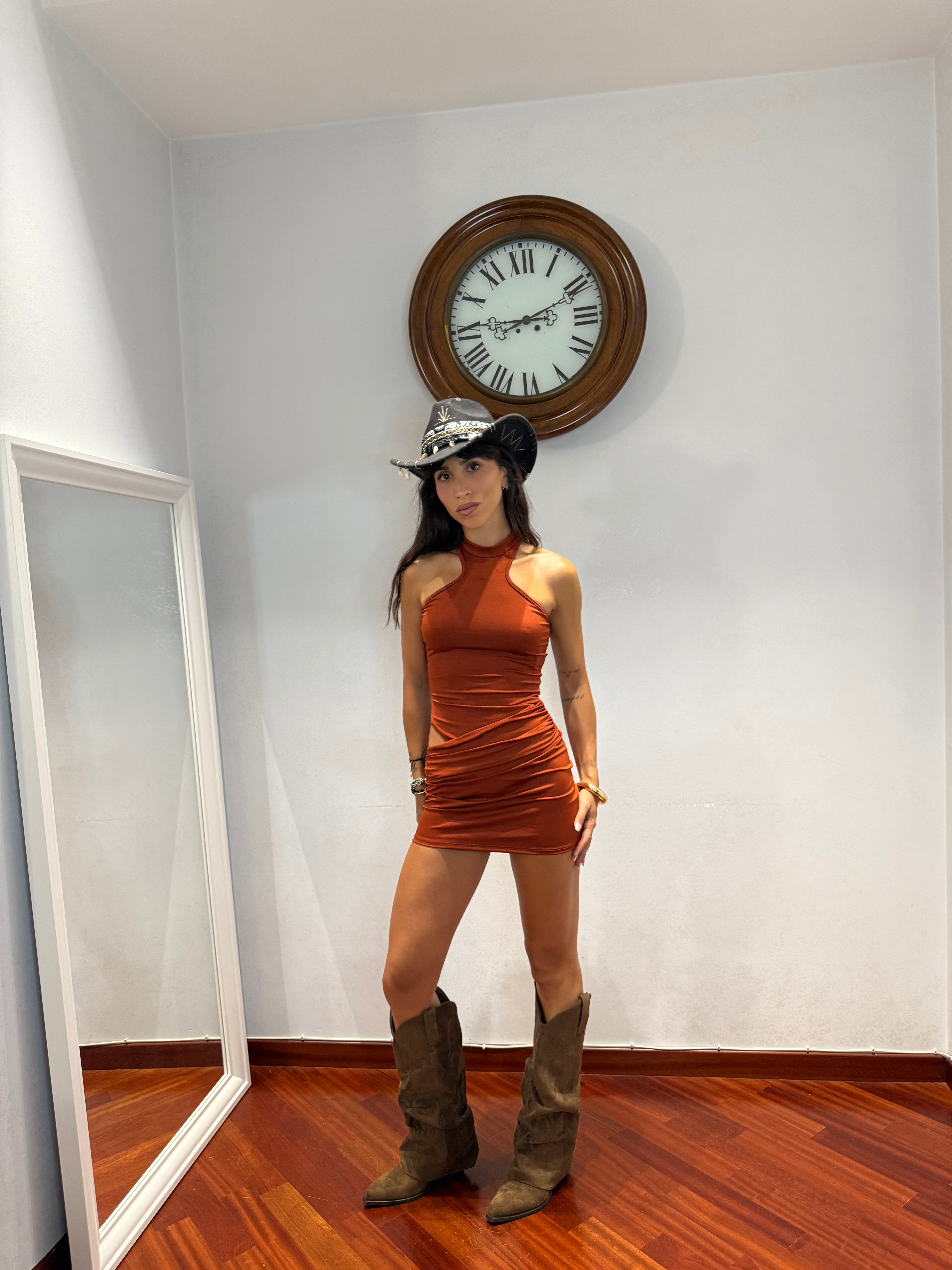 MiniDress Savana Ruggine