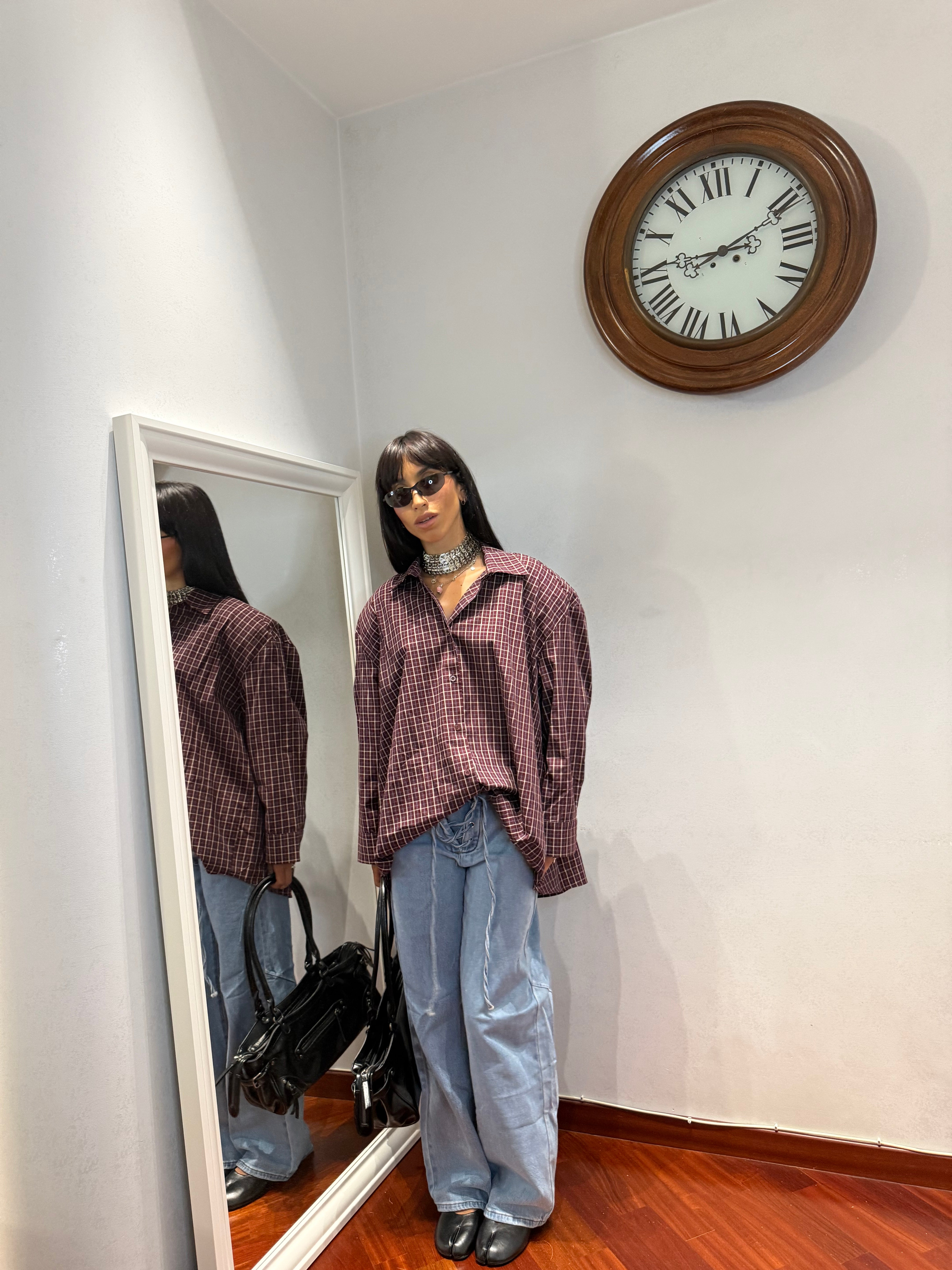 Camicia Mini Tartan by Just West