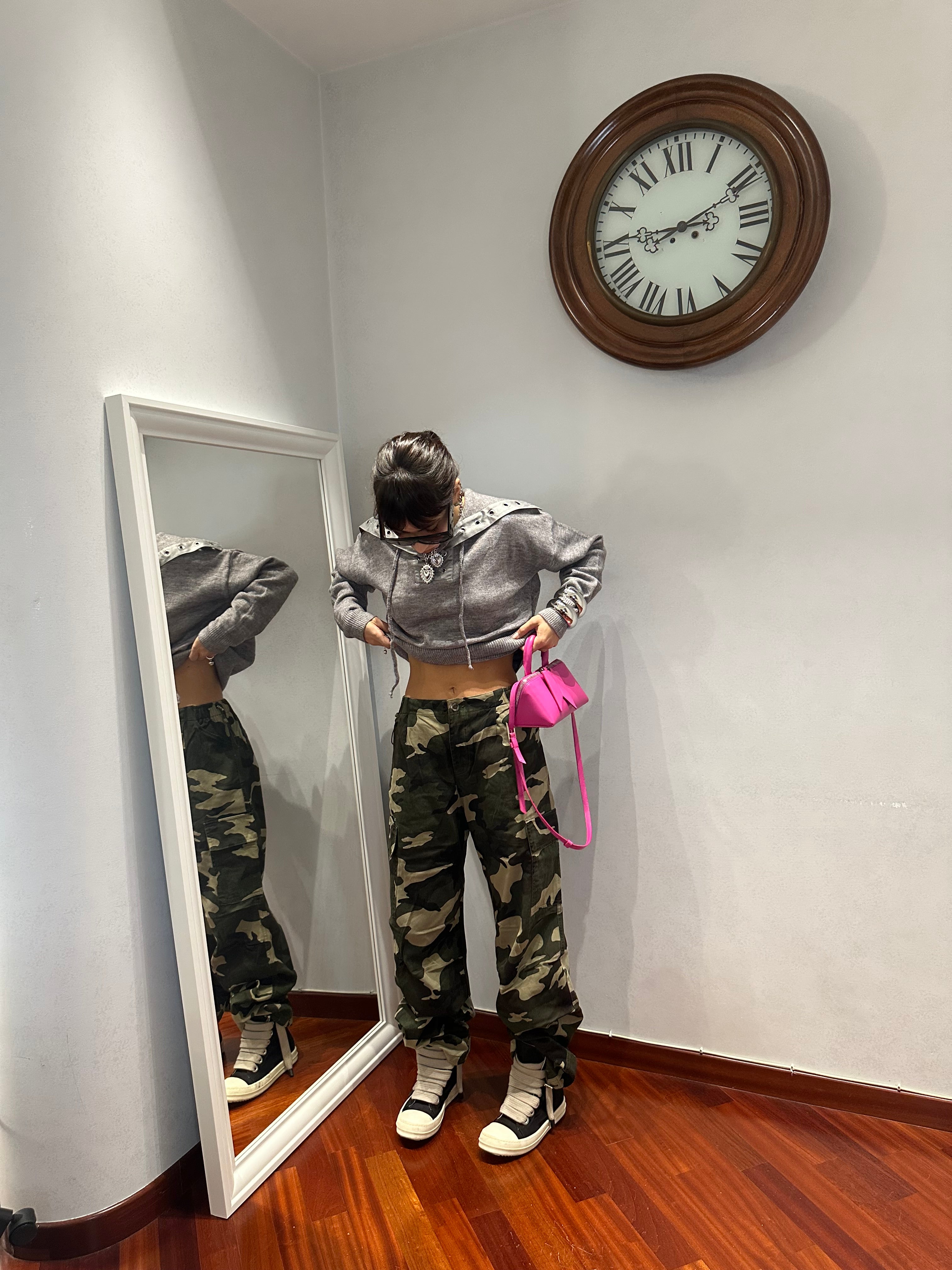 Panta Cargo Camuflage