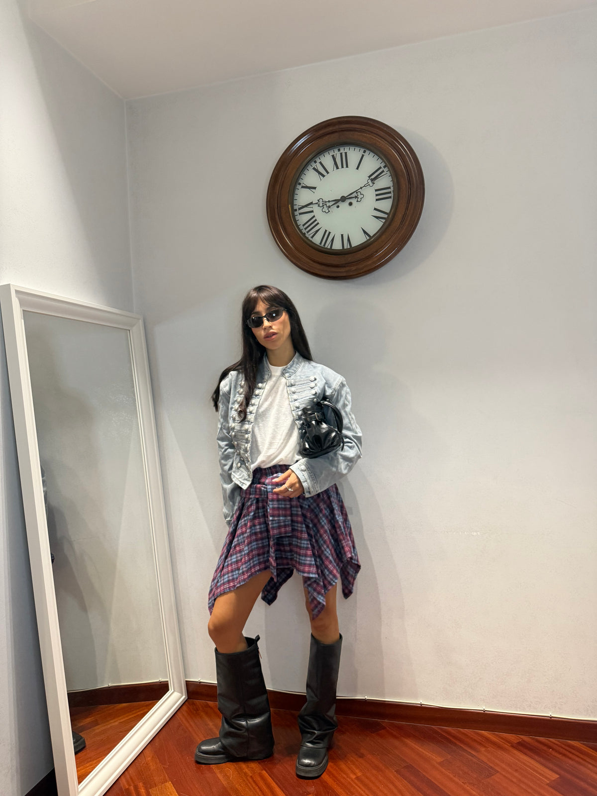 Gonna Camicia BigTartan (Vari Colori)