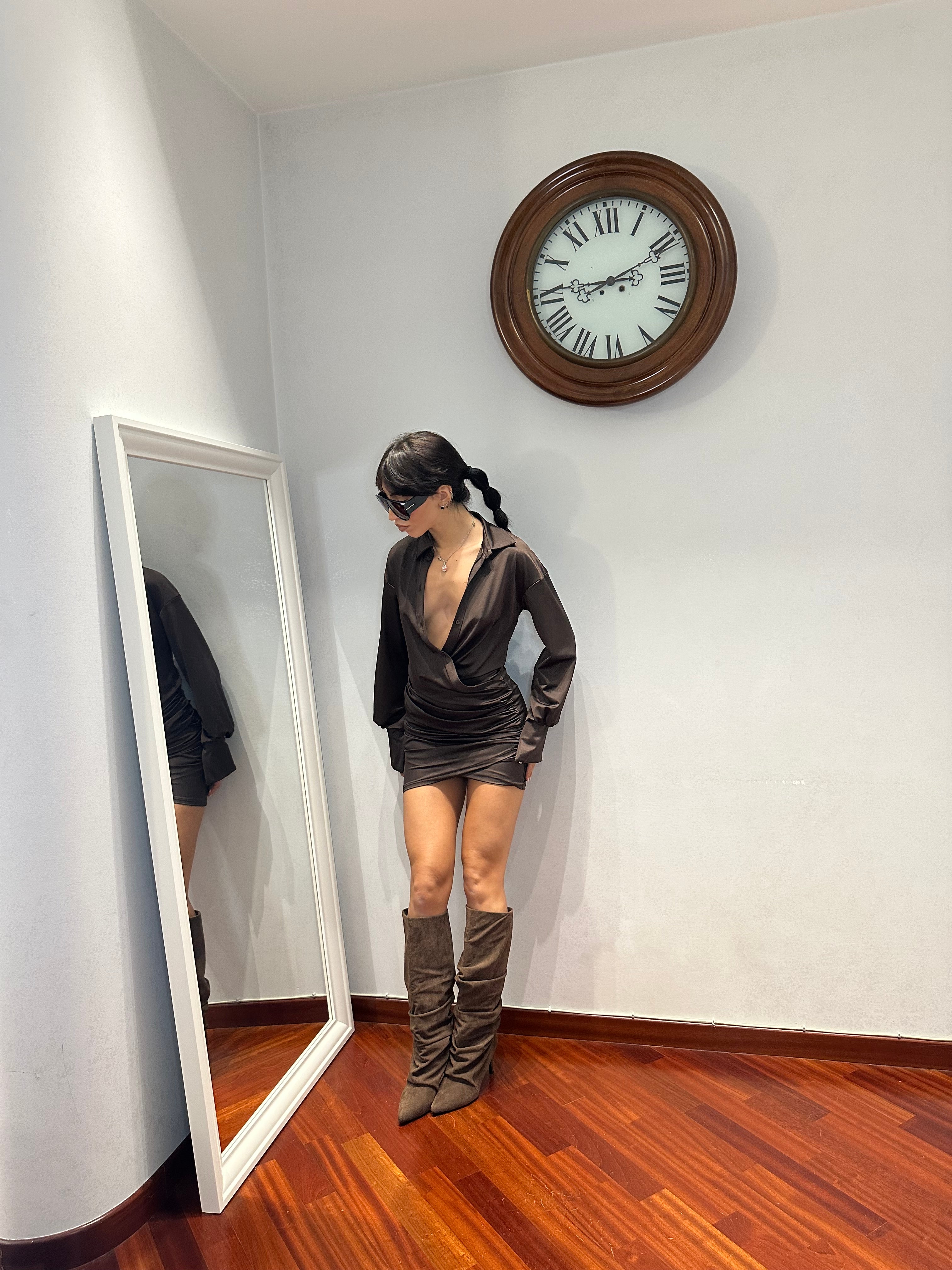 Dress Chemisier Choco