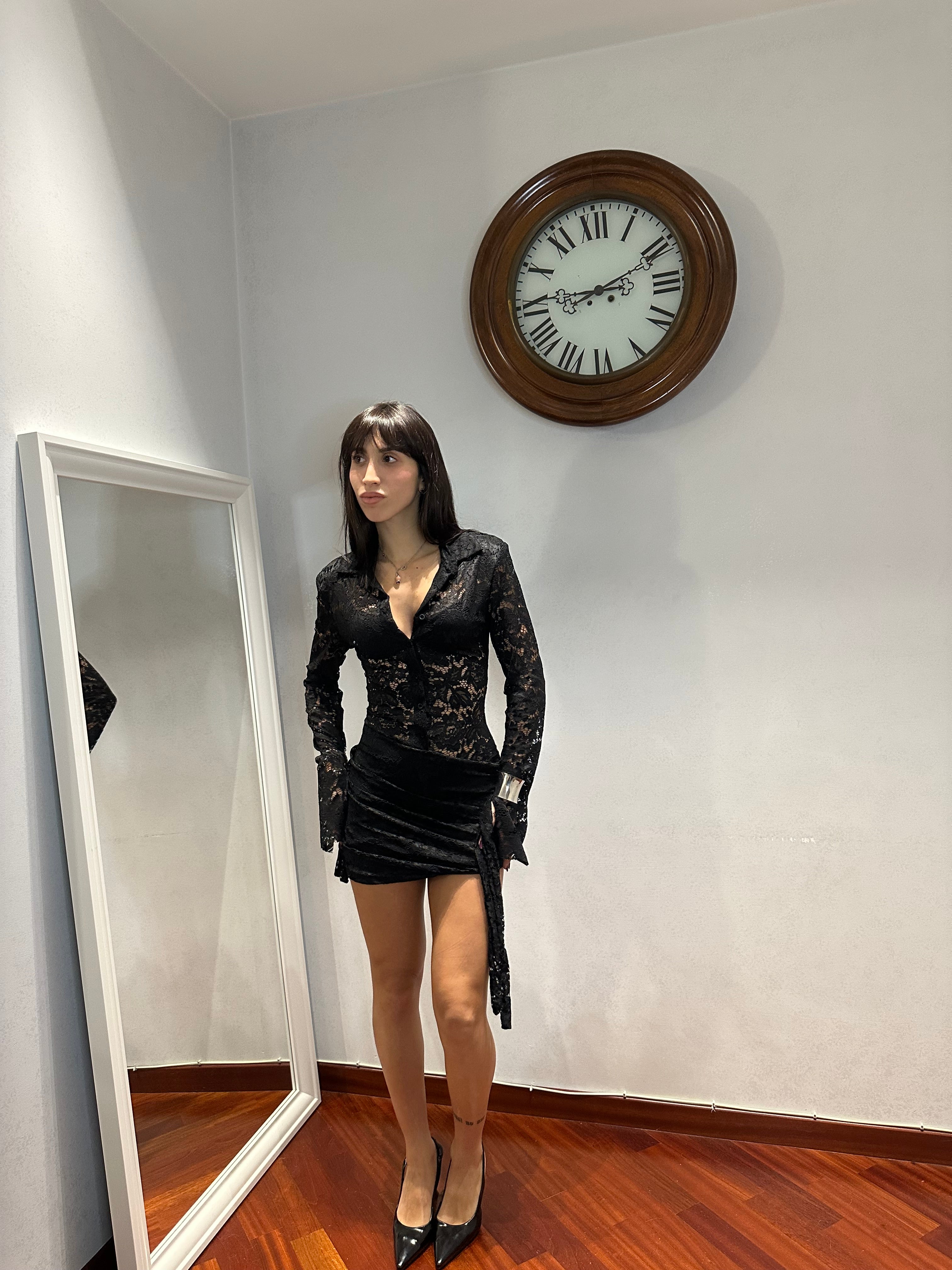 Dress Chemisier Pizzo