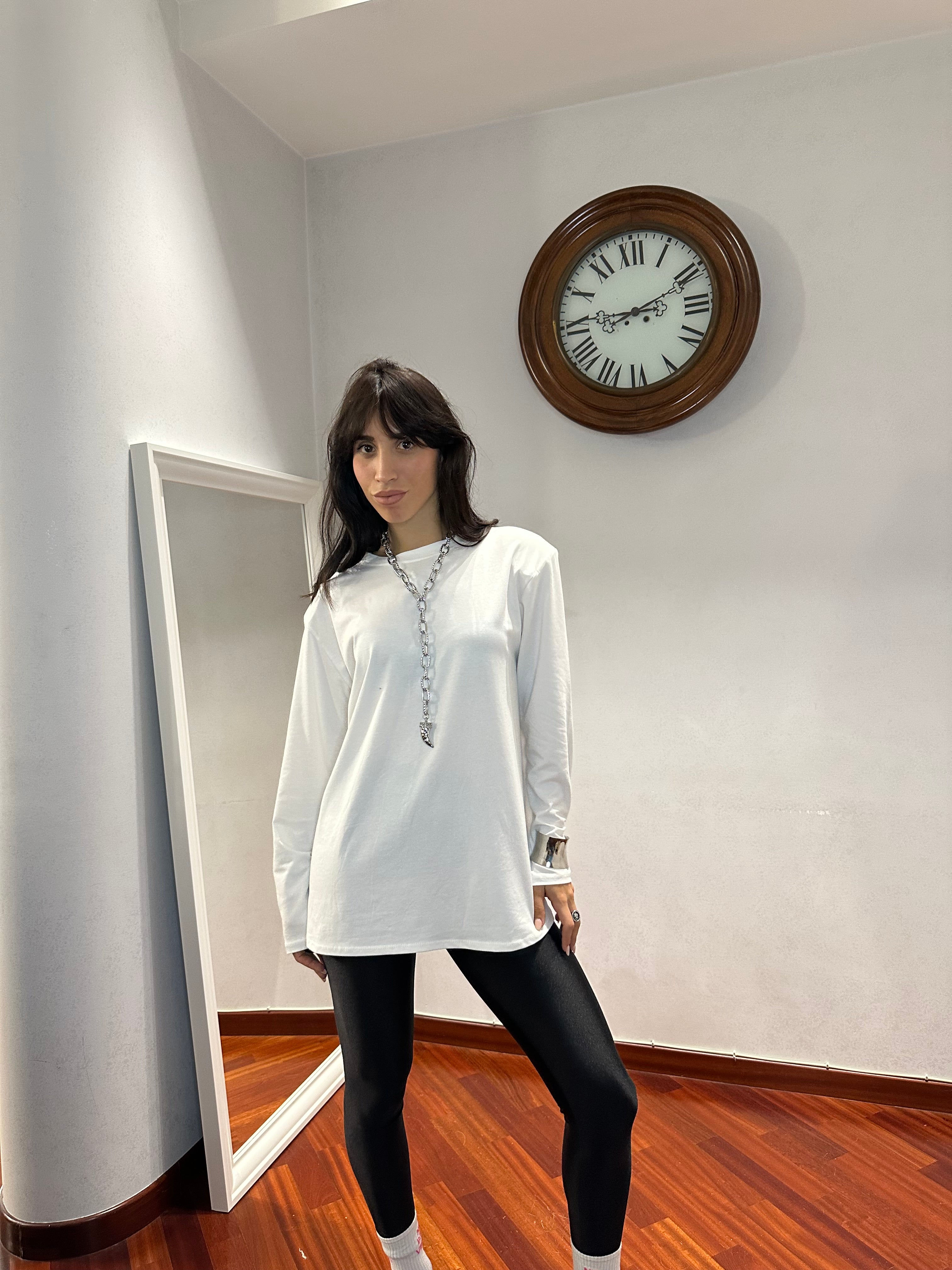 T-shirt Over Basic Spalline