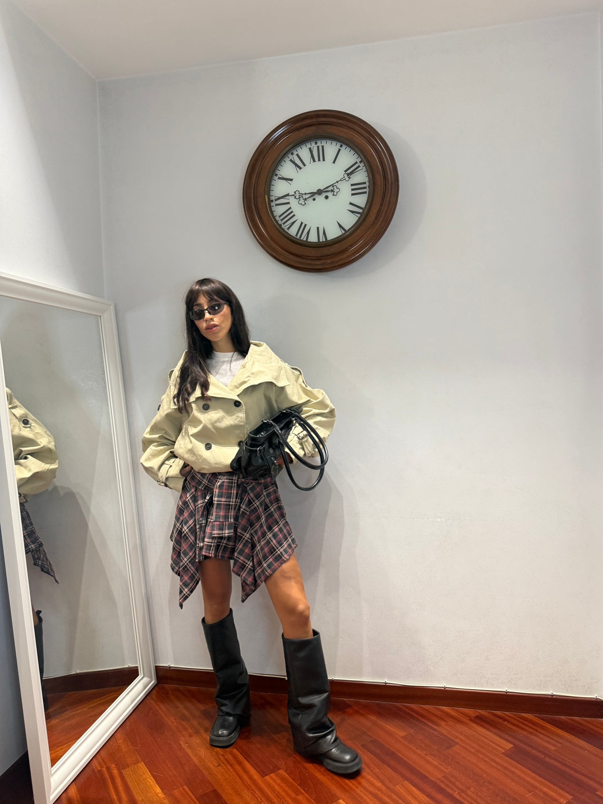 Gonna Camicia BigTartan (Vari Colori)