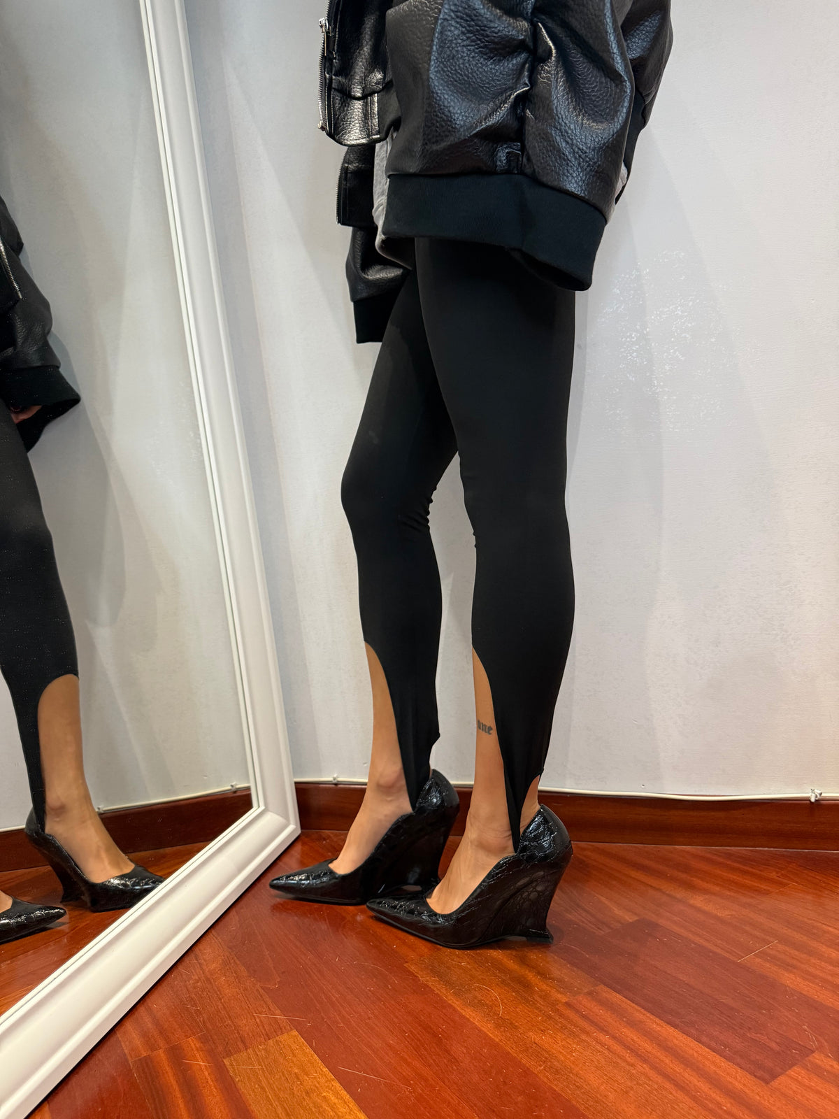 Décolleté Glossy Noir