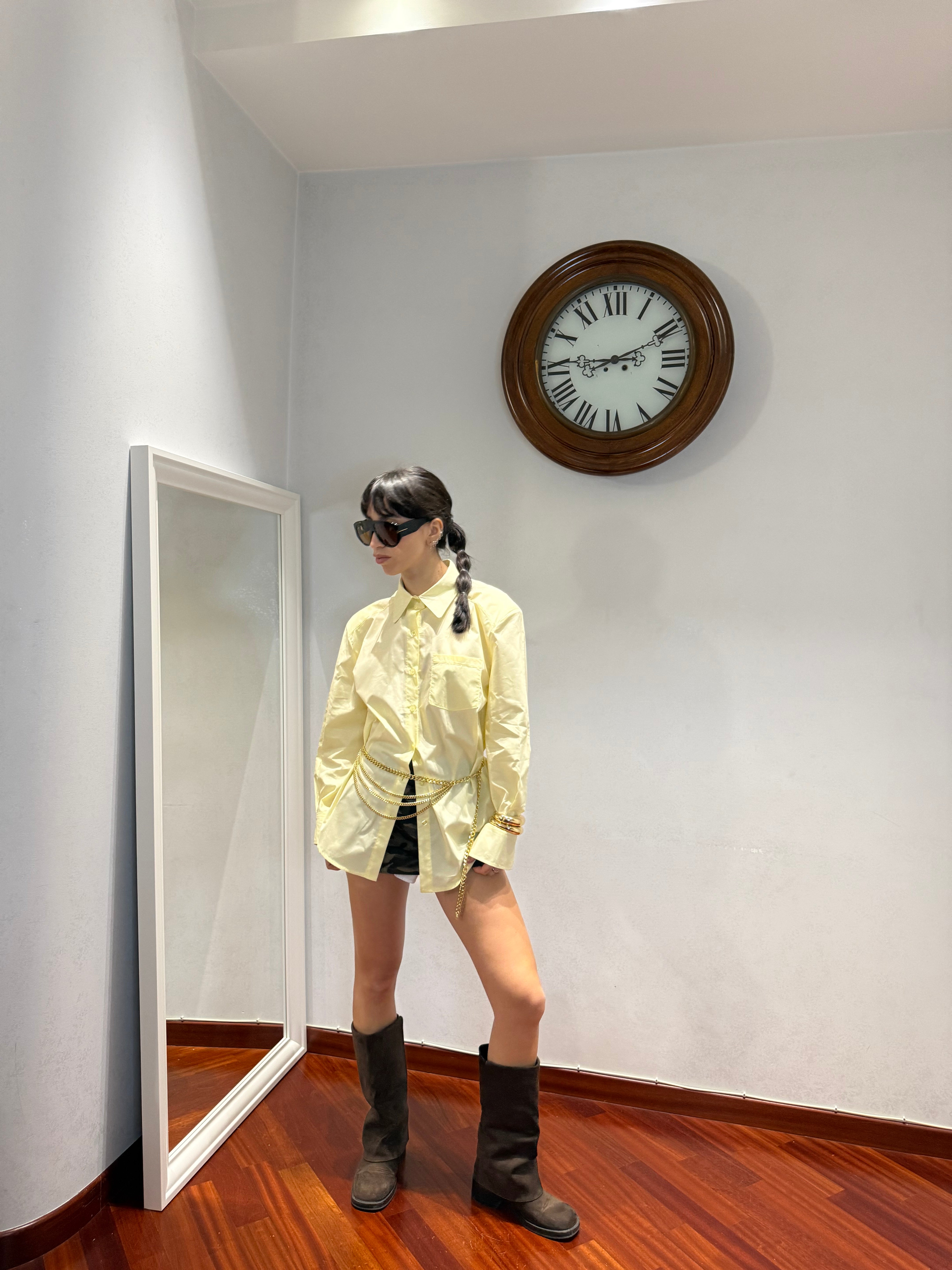 Camicia Power Gialla