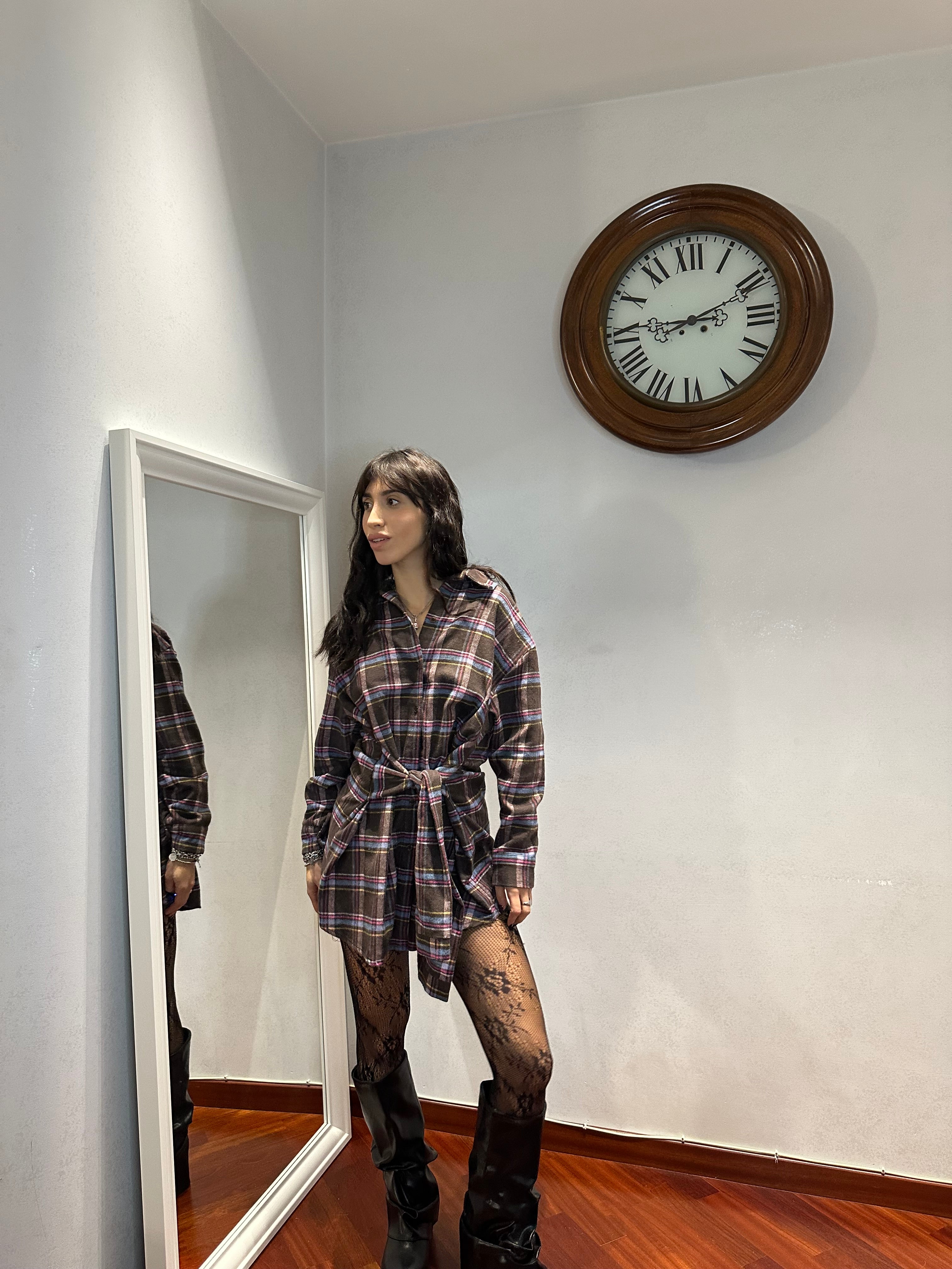 Dress Camicia Flanella