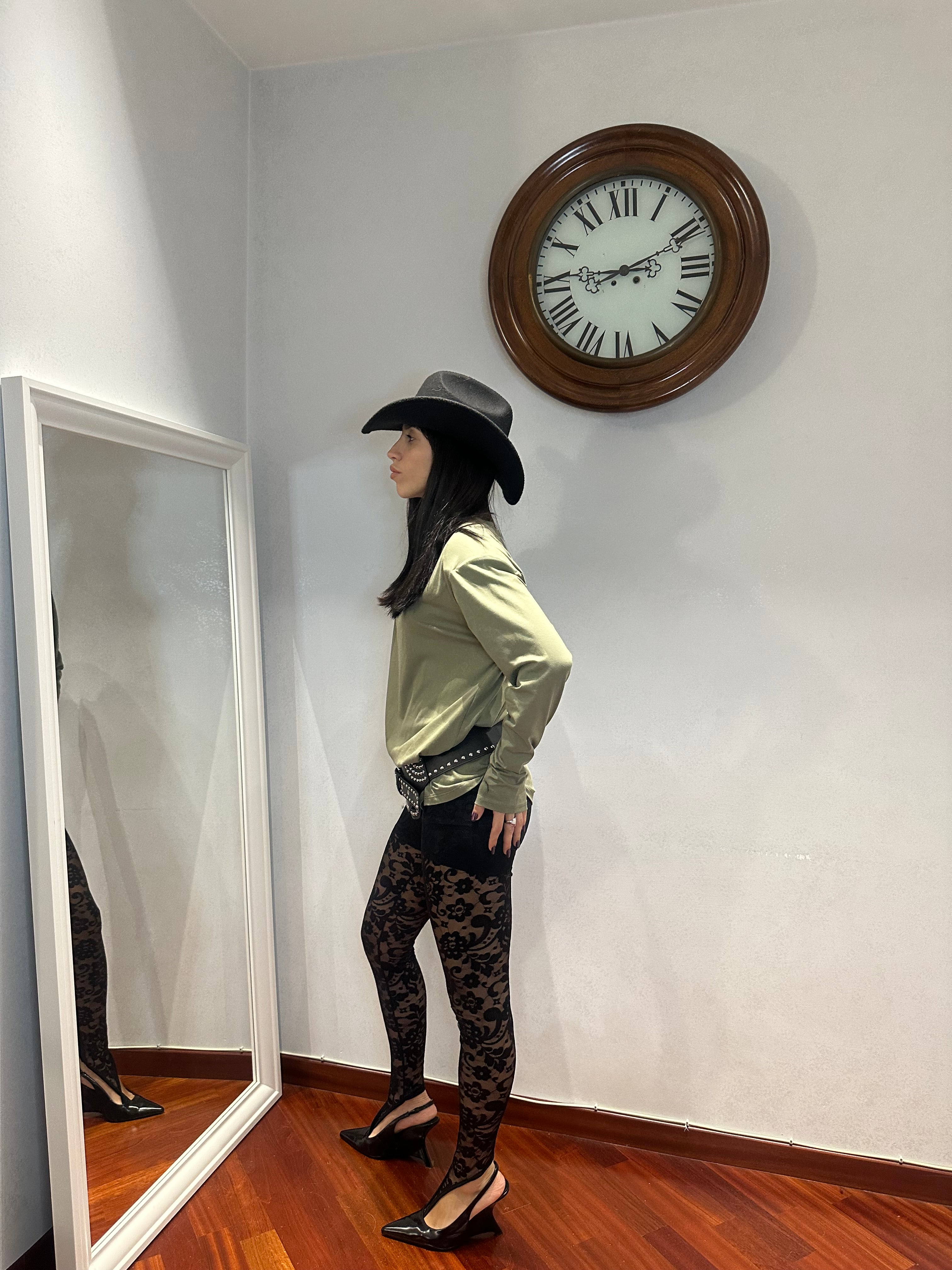 Leggins Contenitivo Pizzo