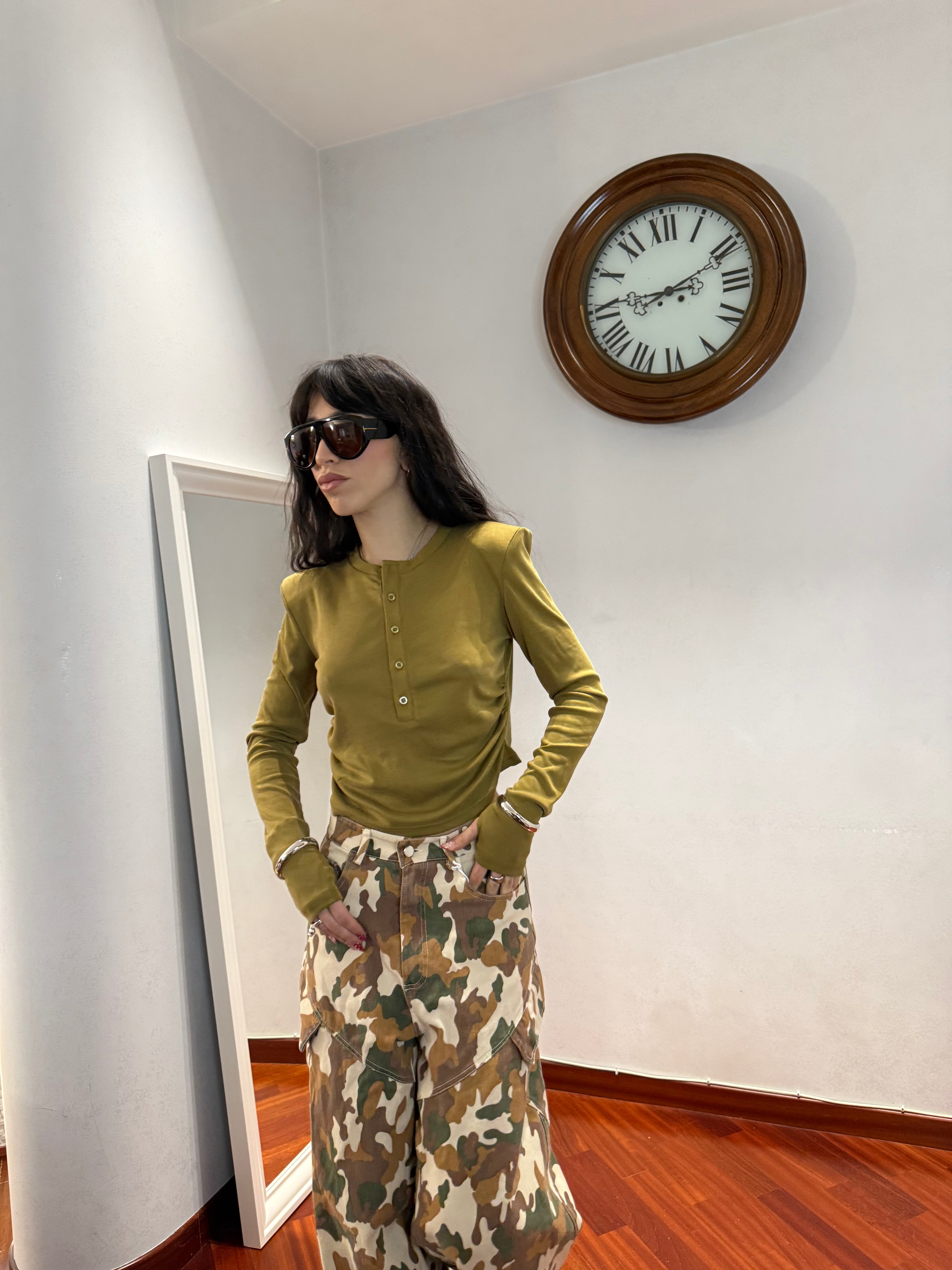 Maglia Amelie Lime🍋‍🟩 by Just West