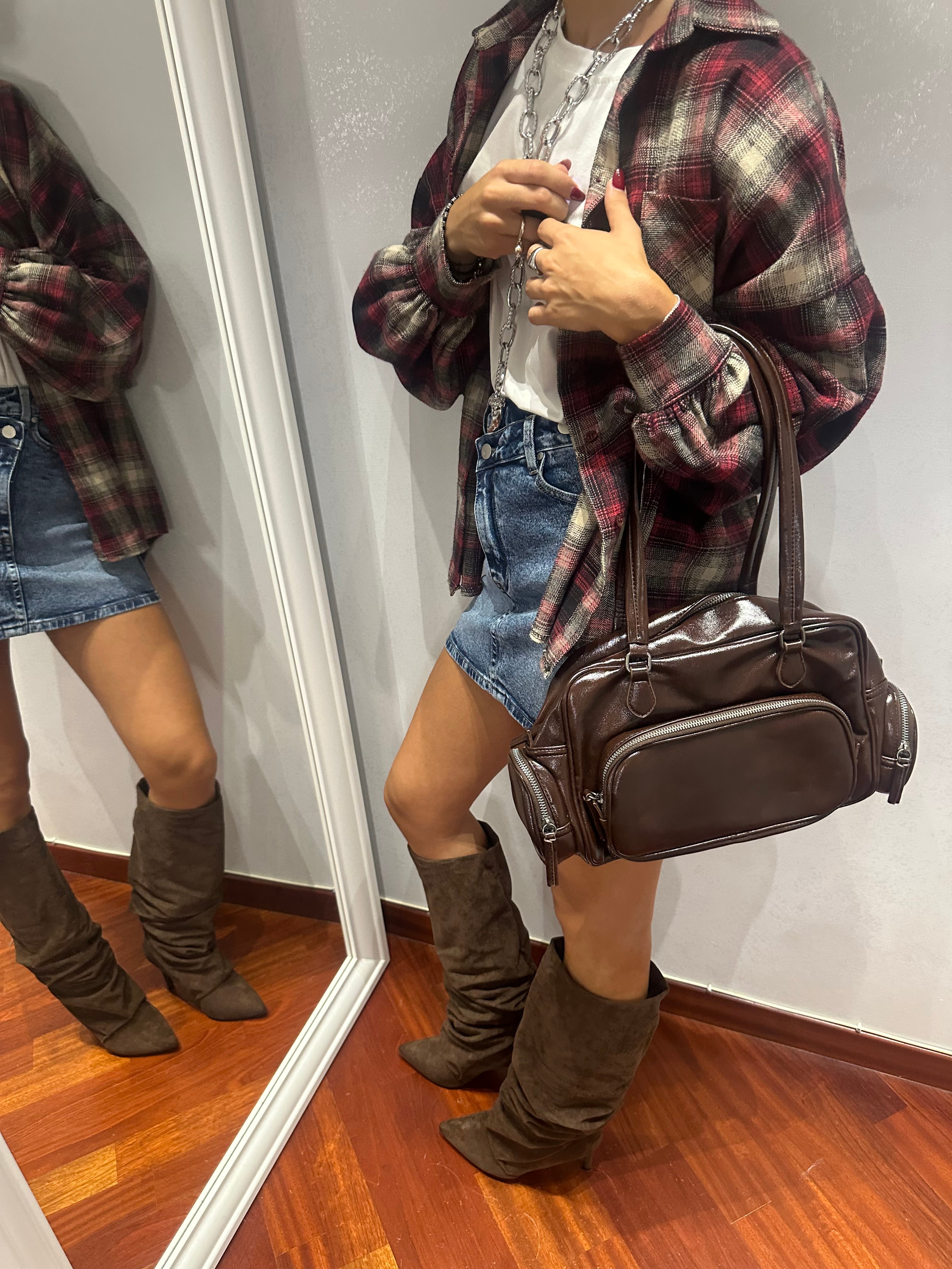 Heels Suede Brown