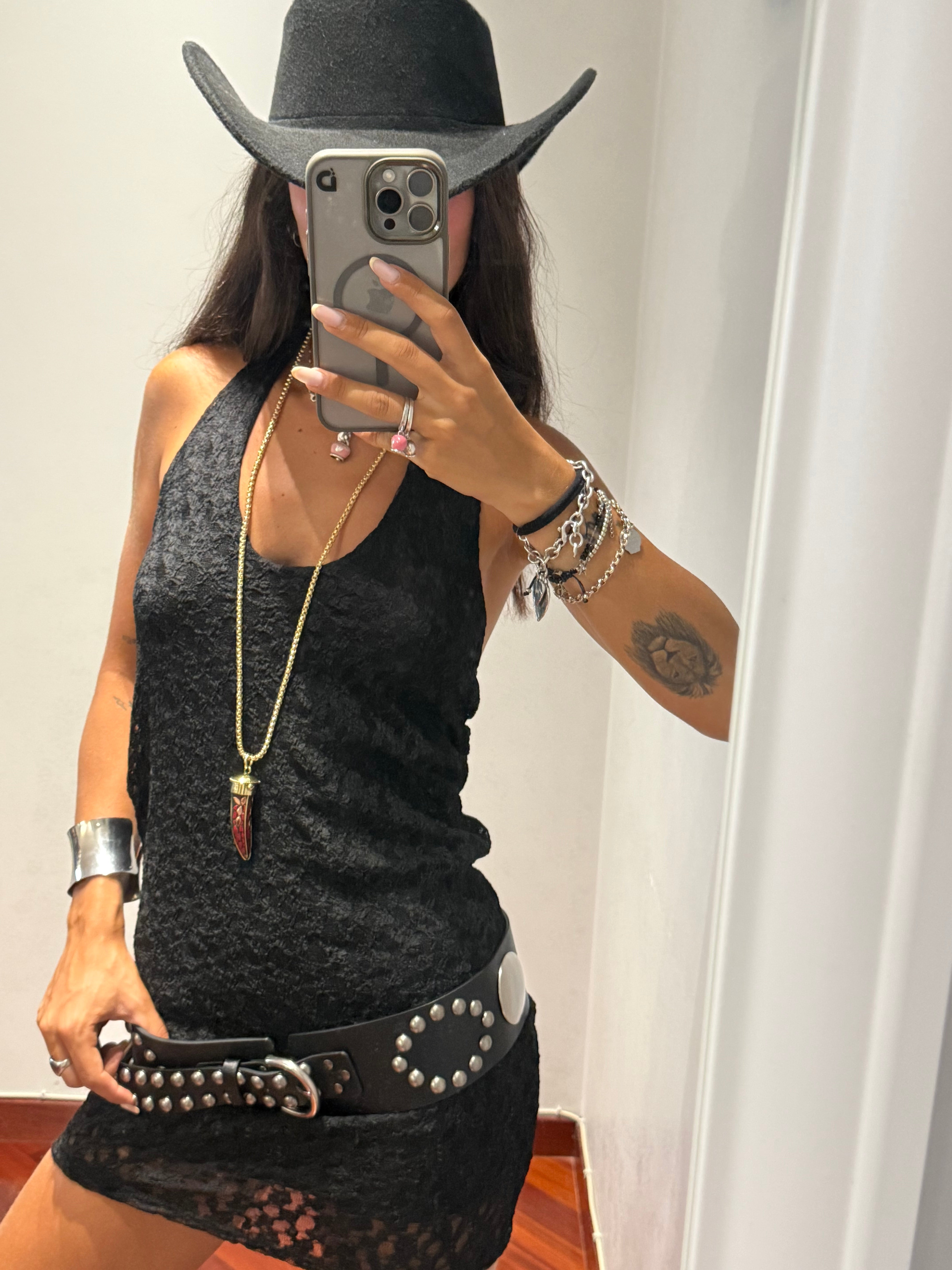 Collana Corno Tribale