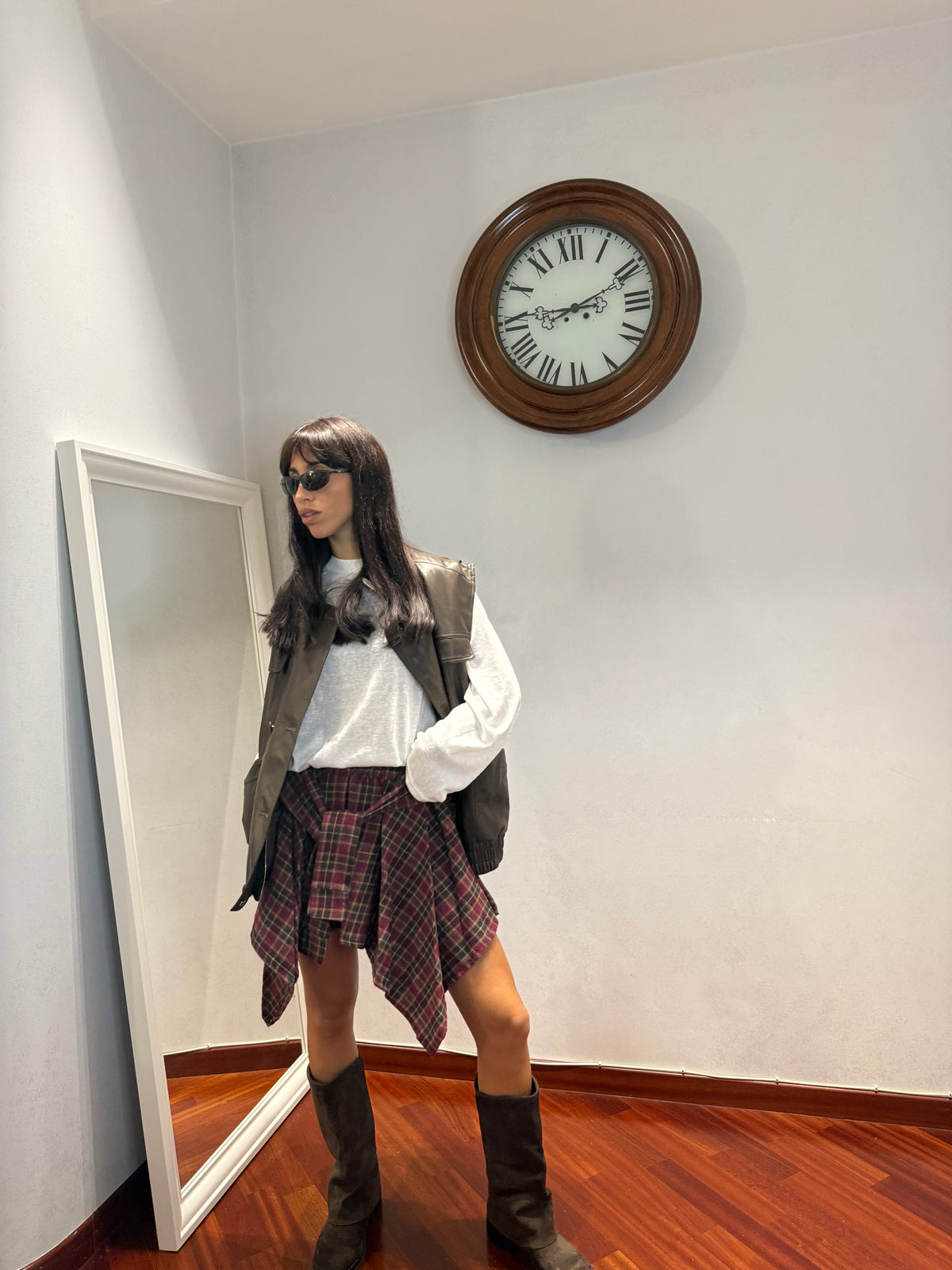 Gonna Camicia BigTartan (Vari Colori)