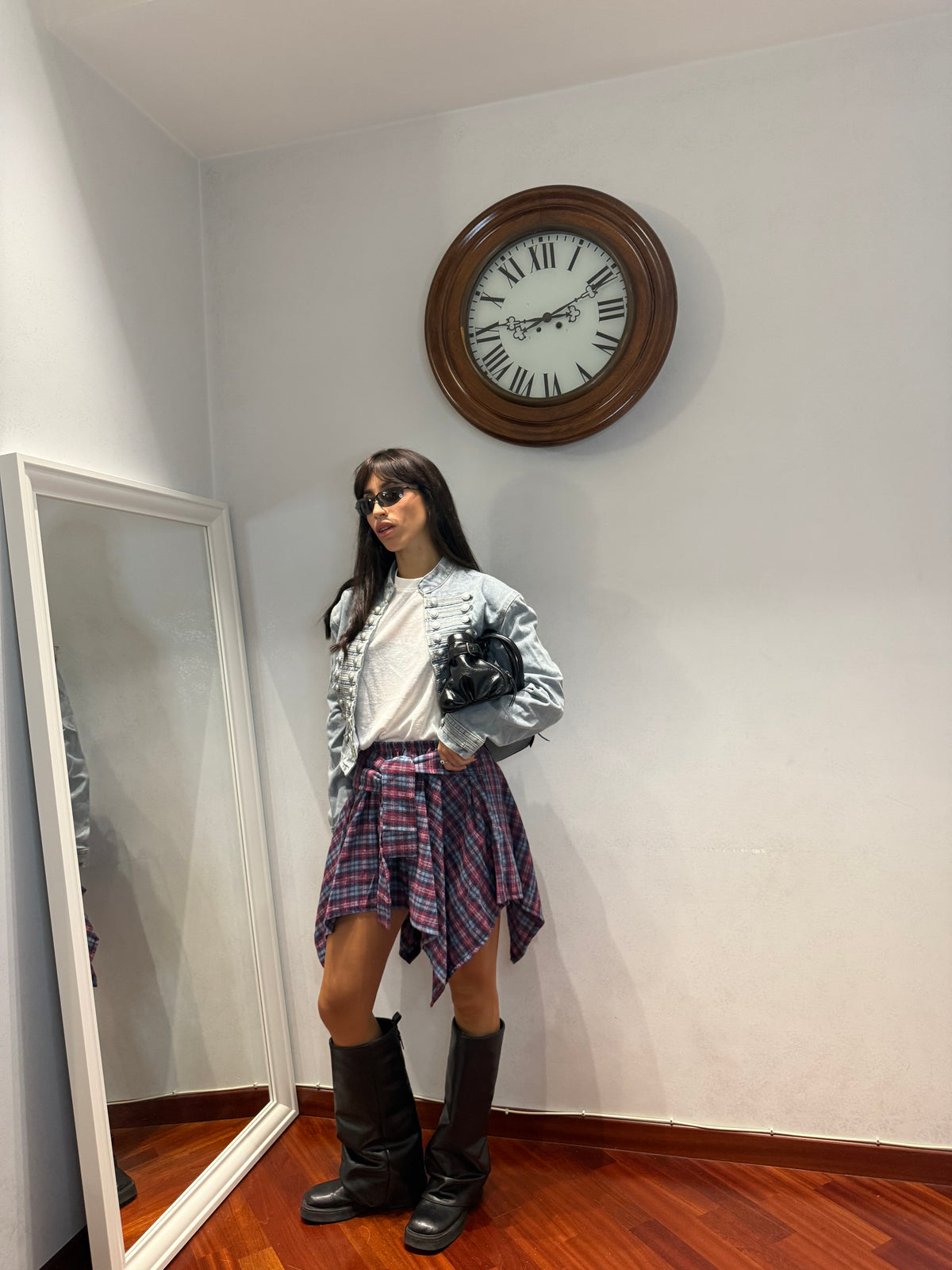 Gonna Camicia BigTartan (Vari Colori)