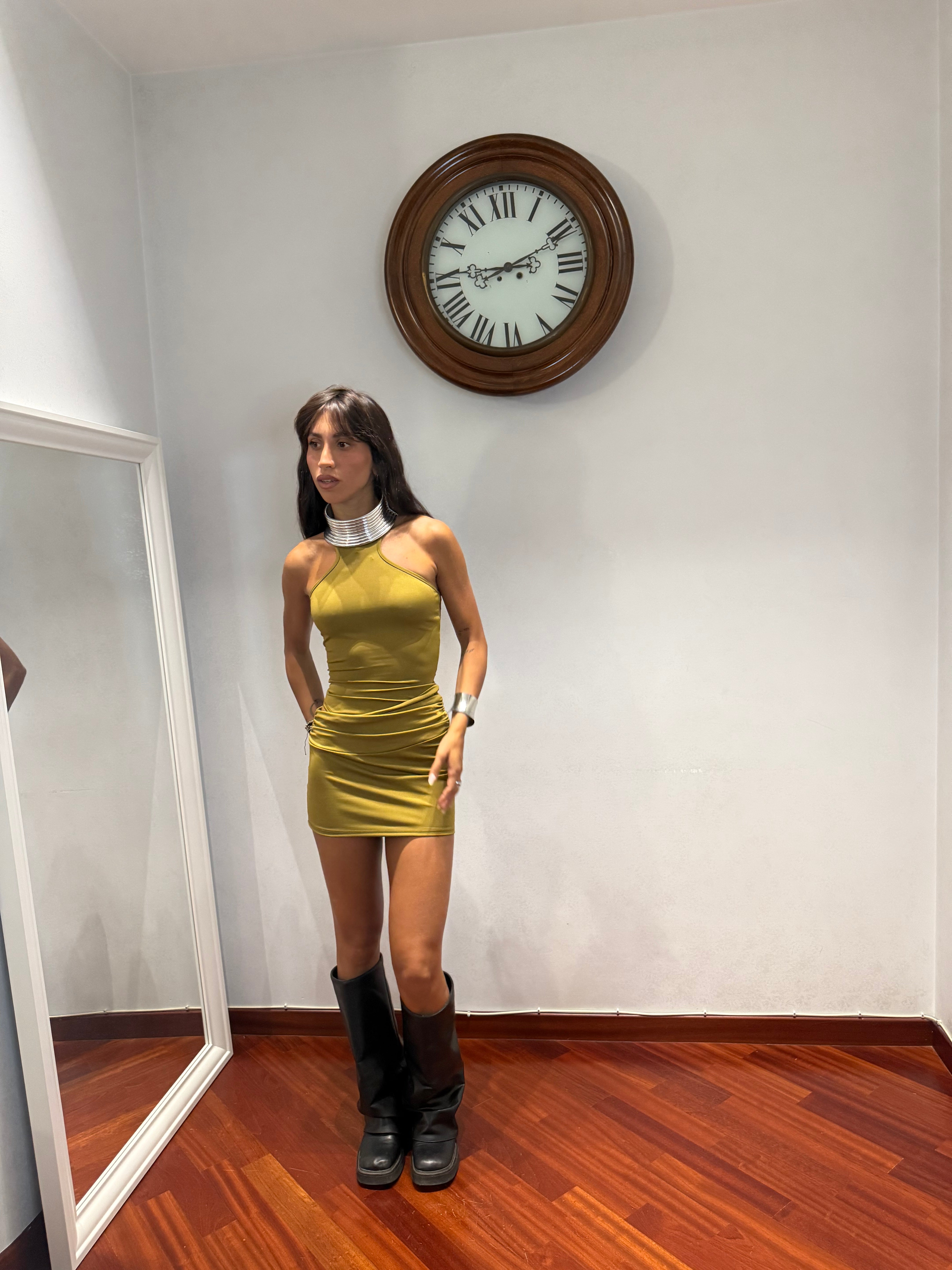 MiniDress Safari Olive Green