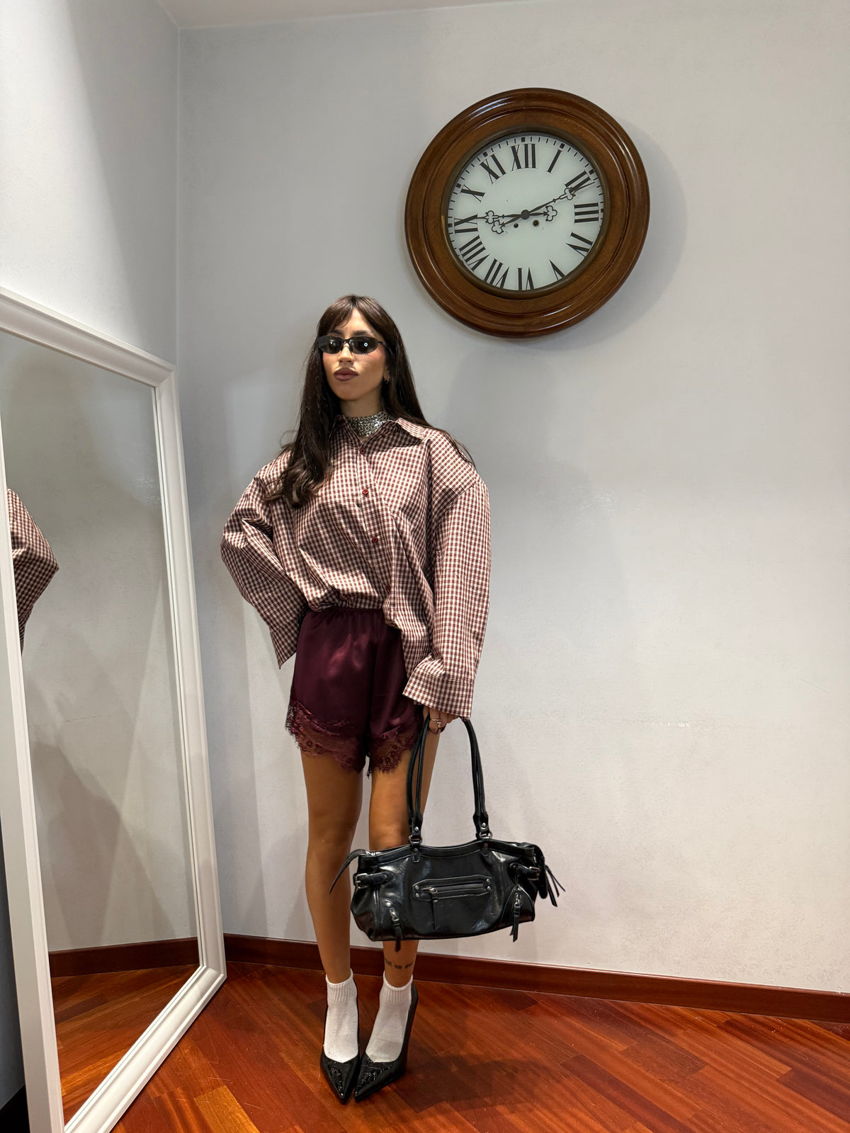 Pantaloncino SatinPizzo