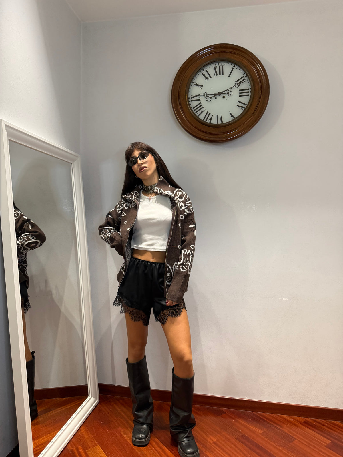 Pantaloncino SatinPizzo