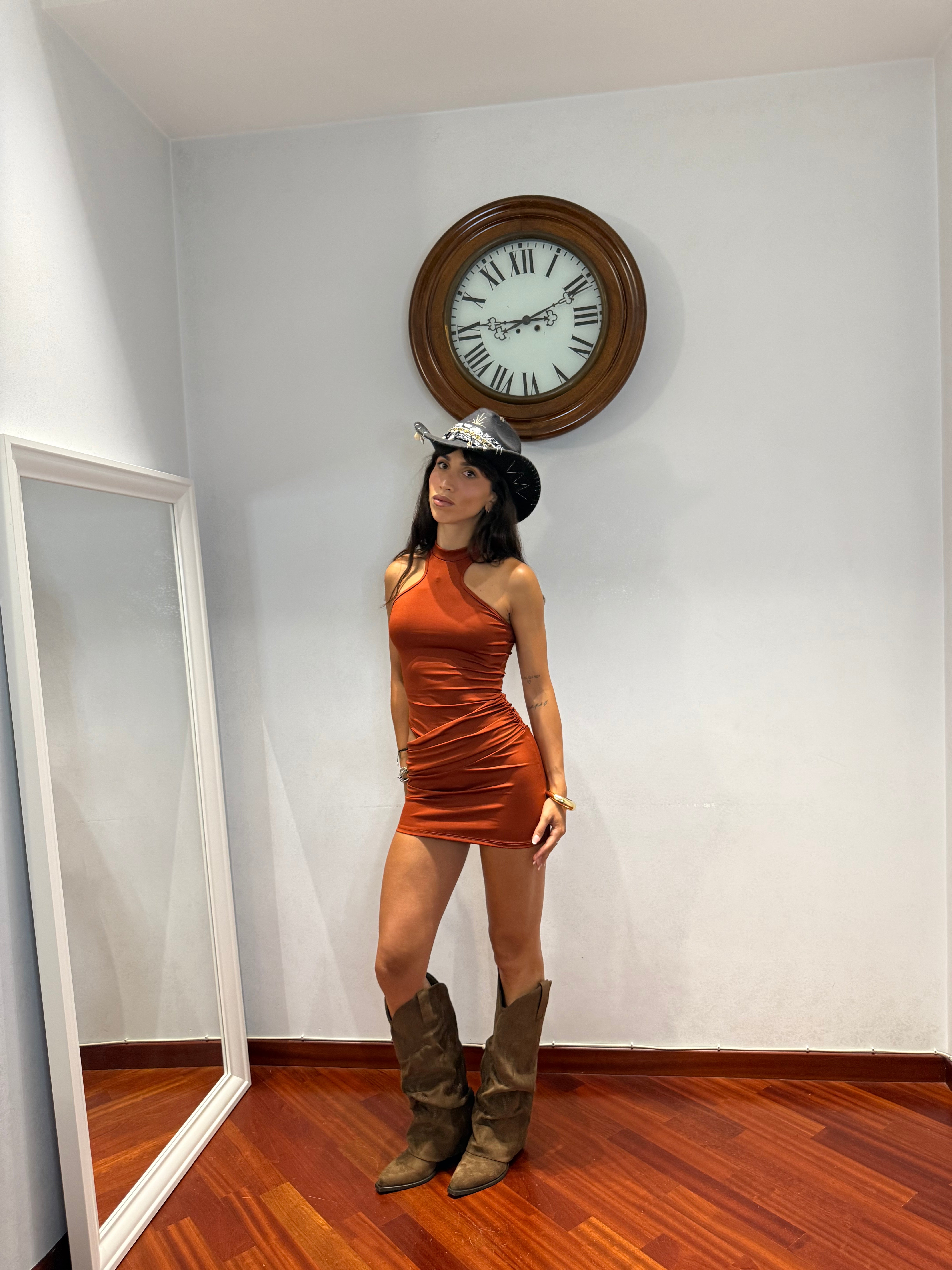 MiniDress Savana Ruggine