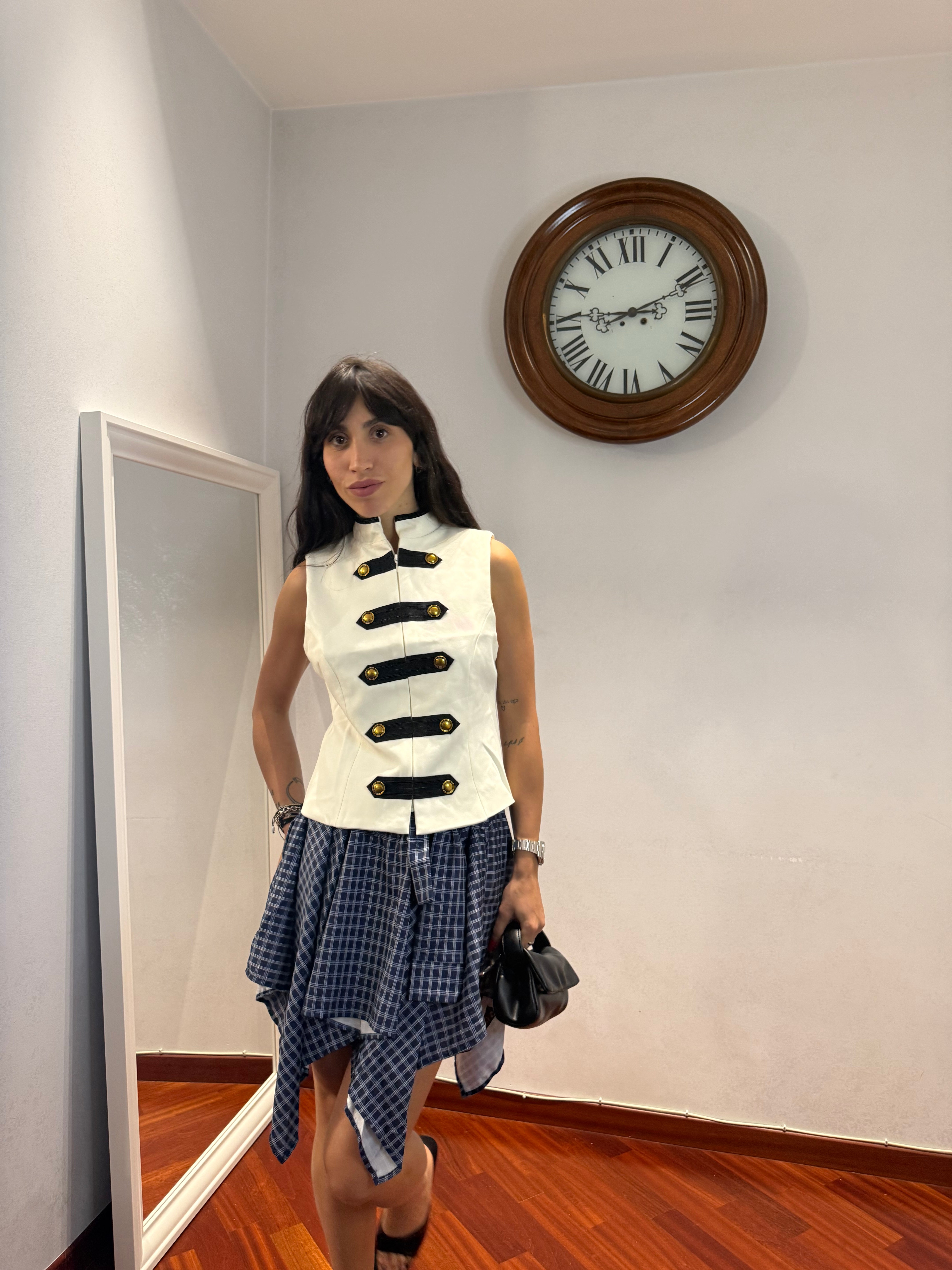 Napoleon Gilet Classy Bianco