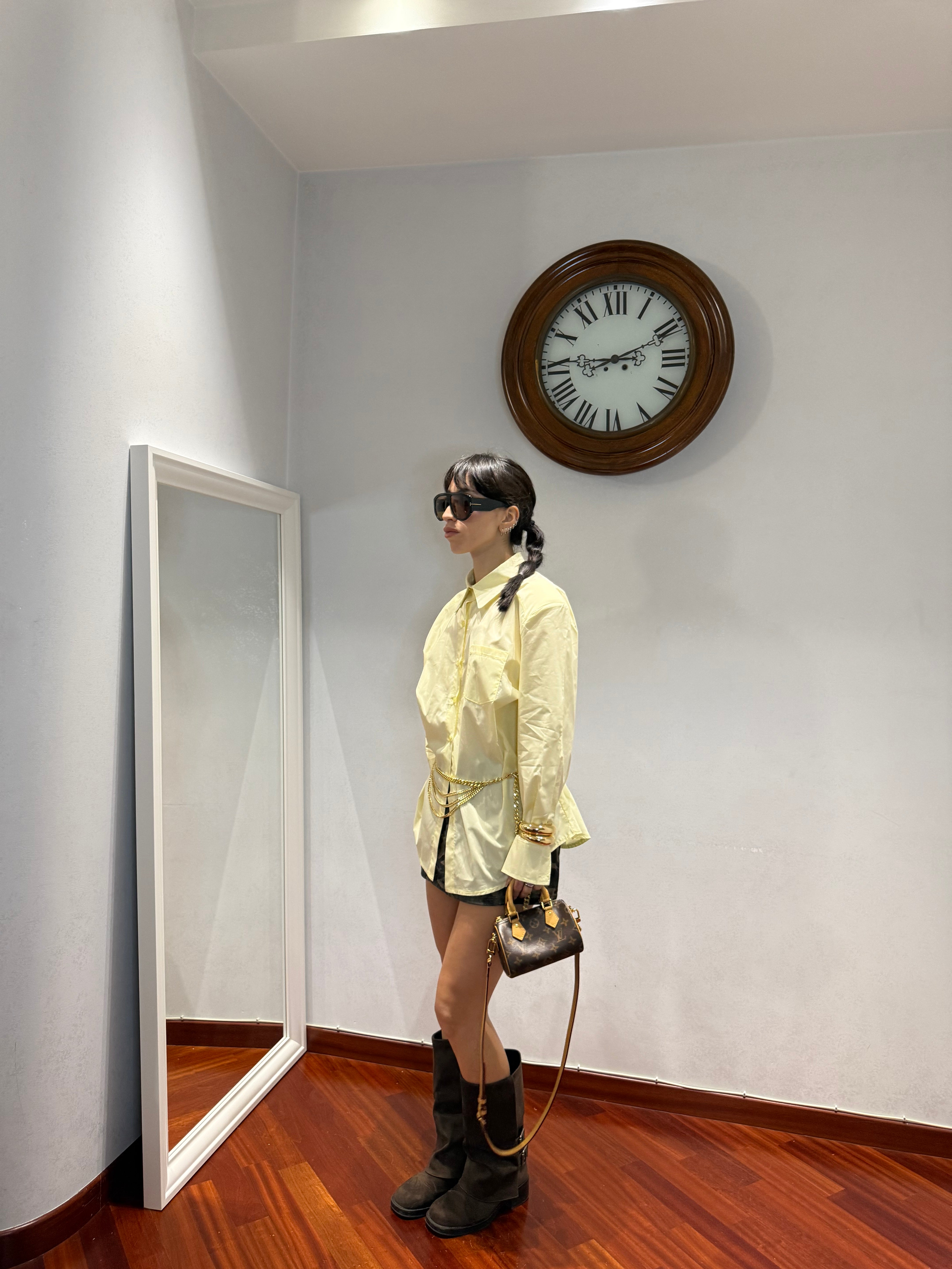 Camicia Power Gialla