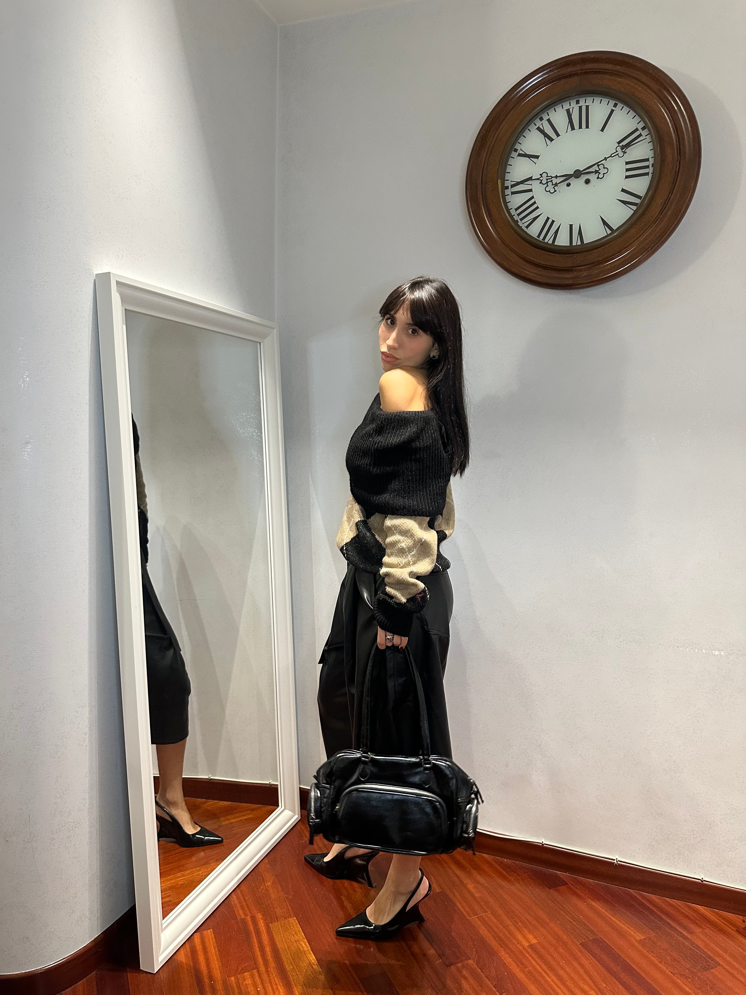 Maglione Monospalla Rombi