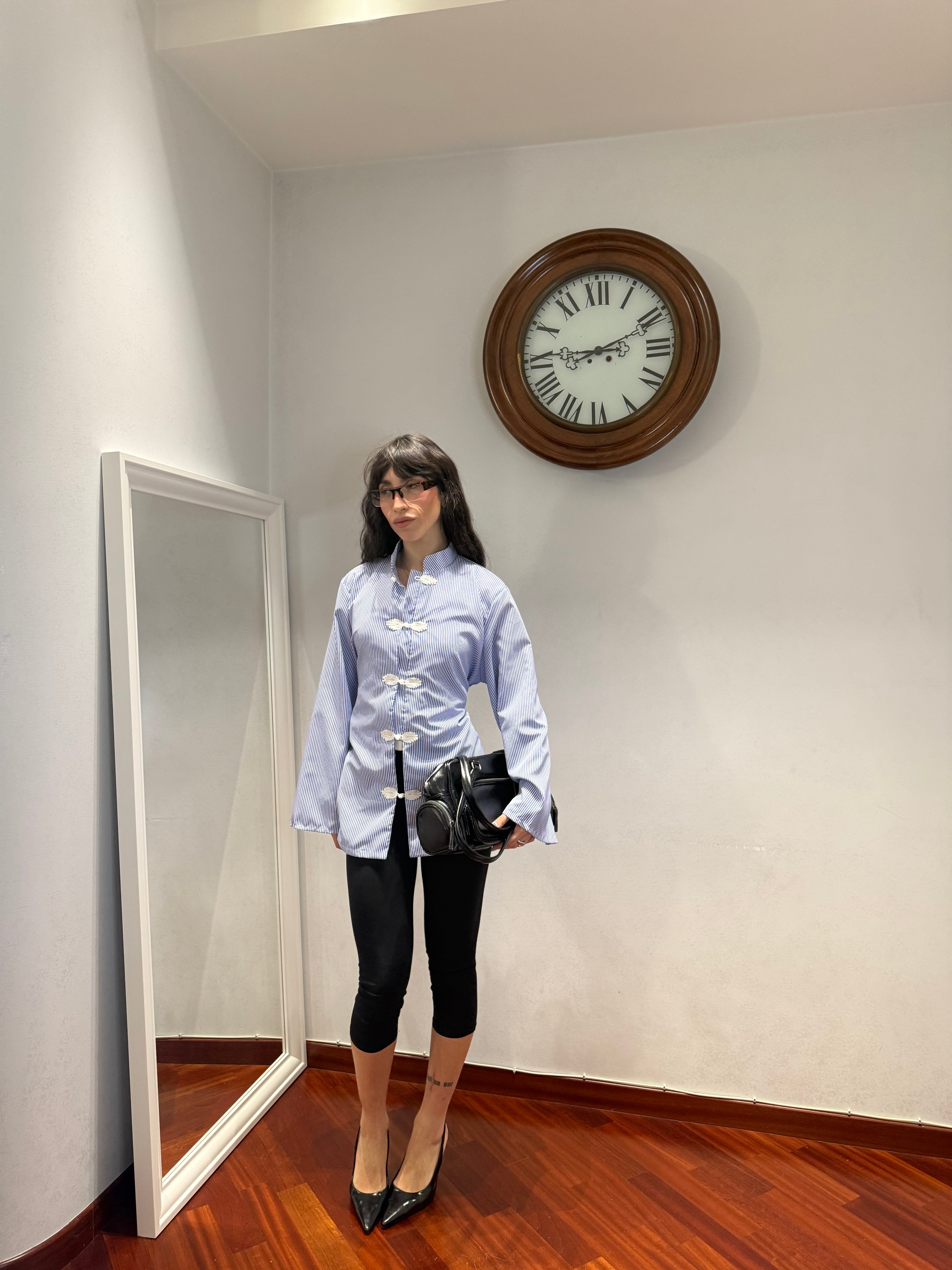 Camicia Alamari Righe